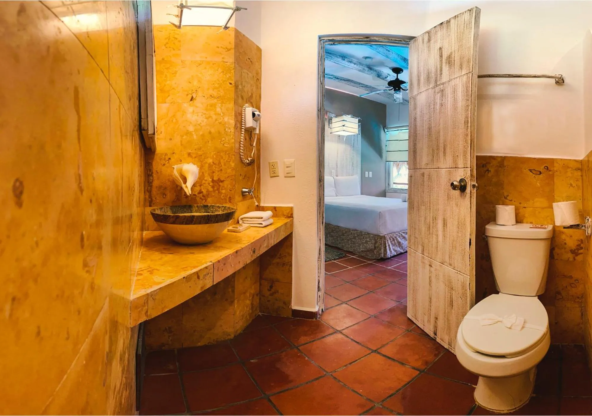 Bathroom in Holbox Dream Beachfront Hotel