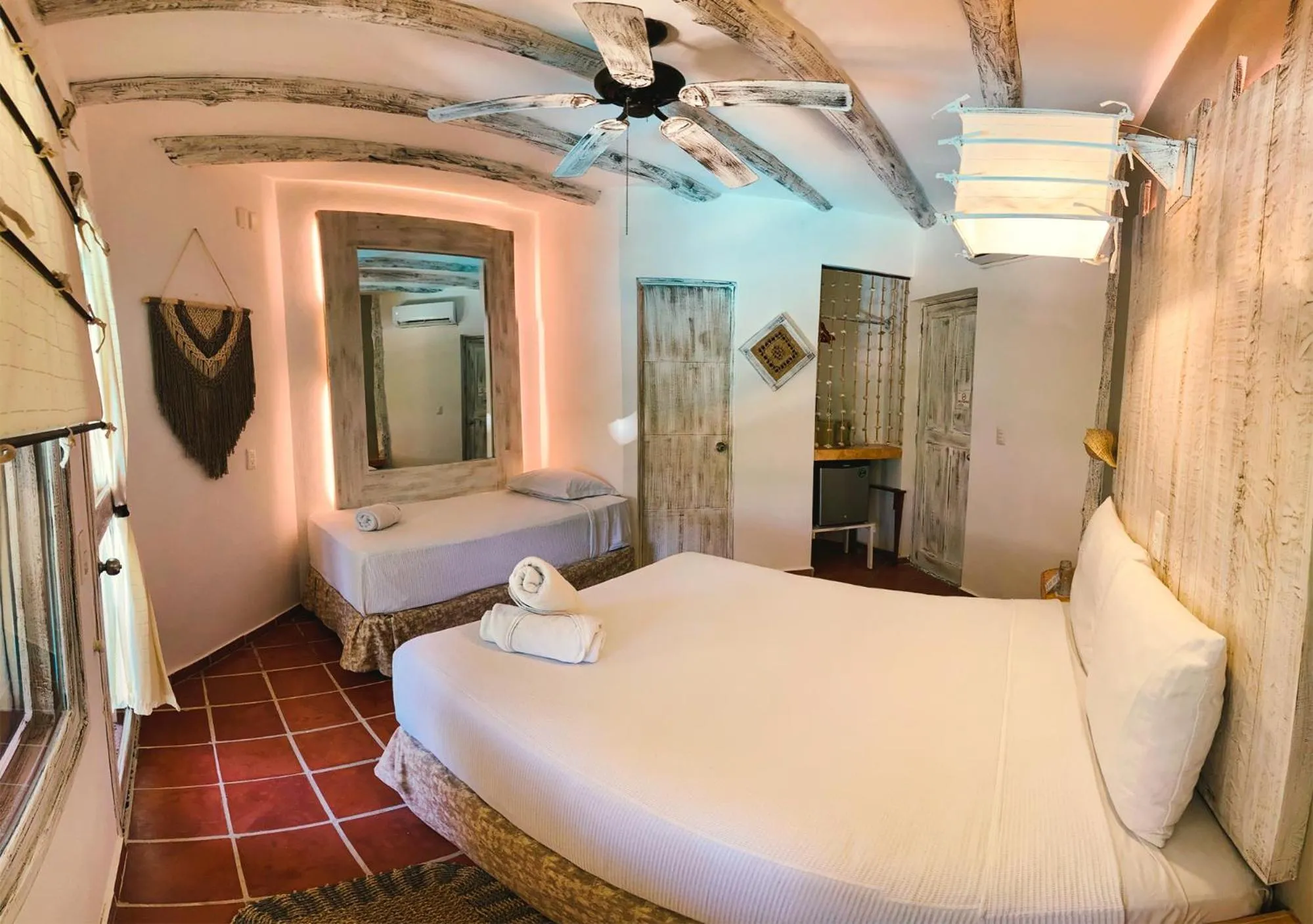 Bedroom, Bed in Holbox Dream Beachfront Hotel