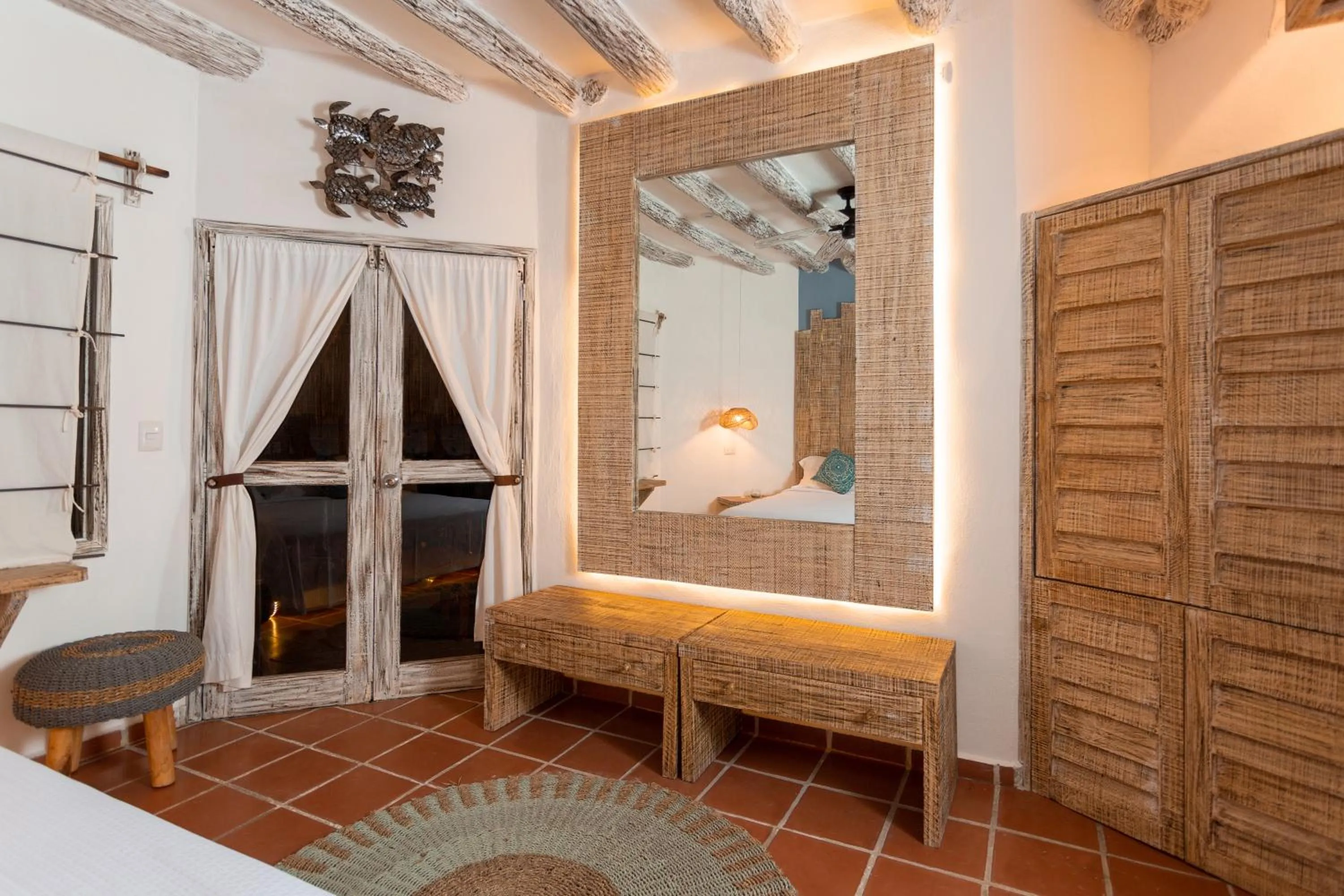 Bedroom, Bed in Holbox Dream Beachfront Hotel