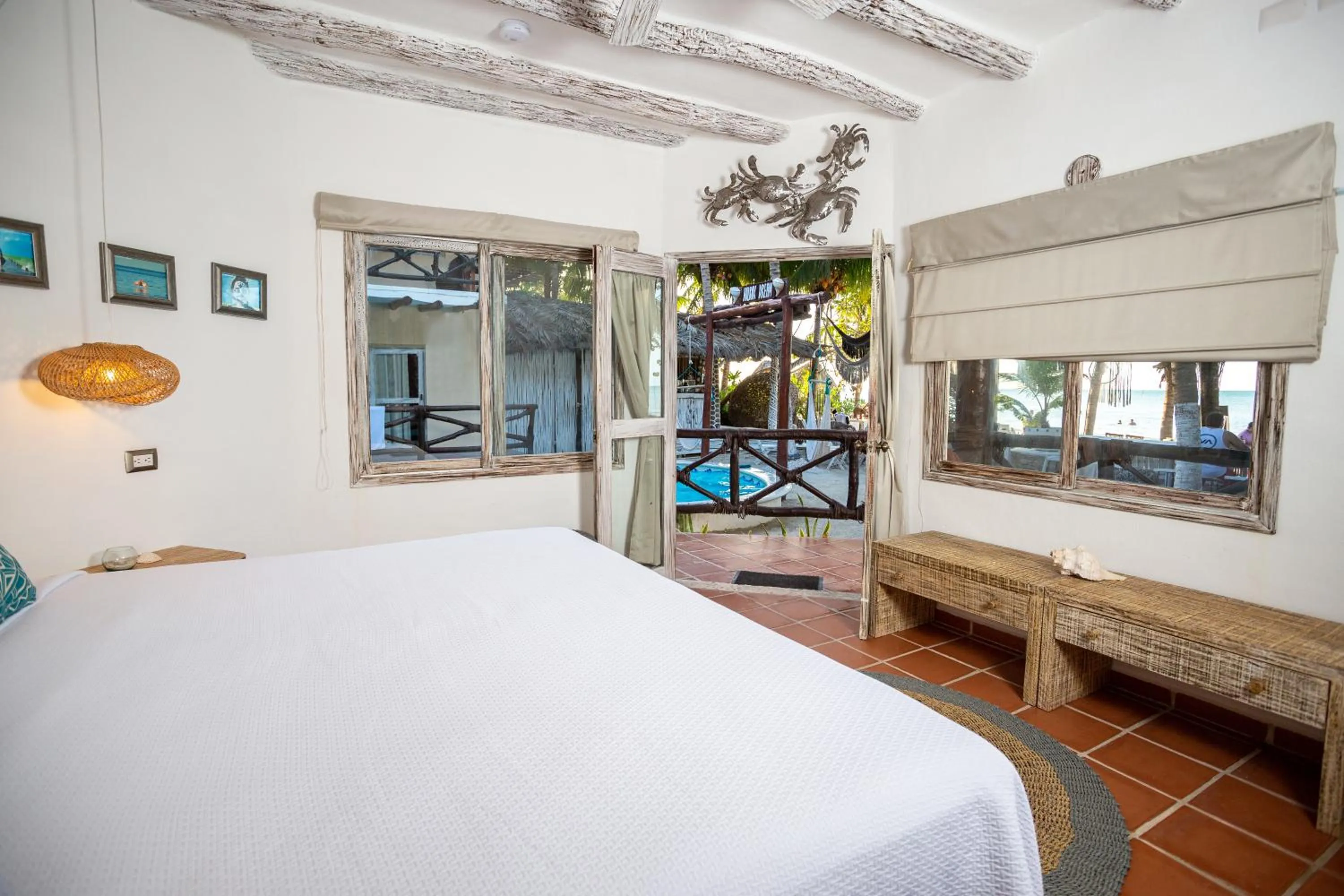 Property building, Bed in Holbox Dream Beachfront Hotel