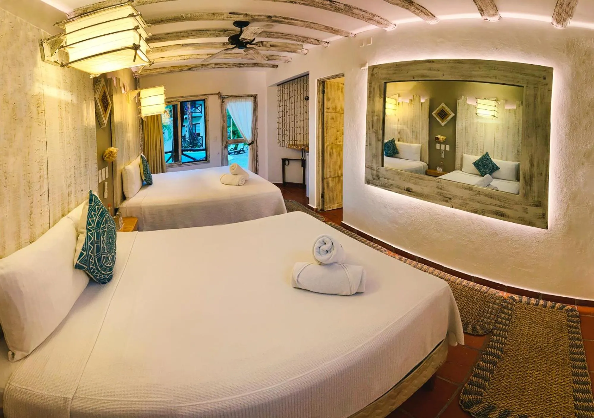 Photo of the whole room, Bed in Holbox Dream Beachfront Hotel