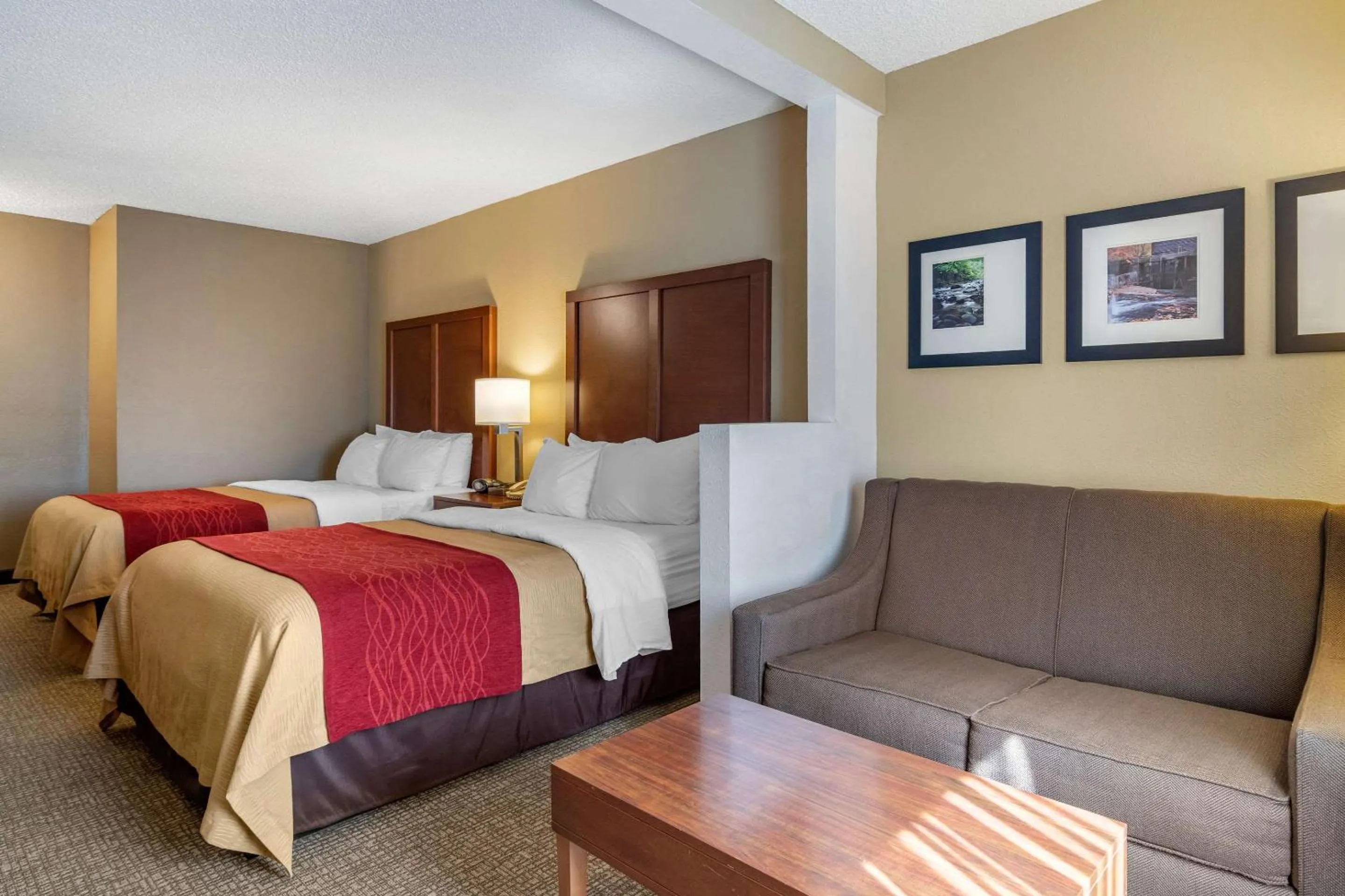 Photo of the whole room, Bed in Comfort Inn & Suites Suwanee - Sugarloaf