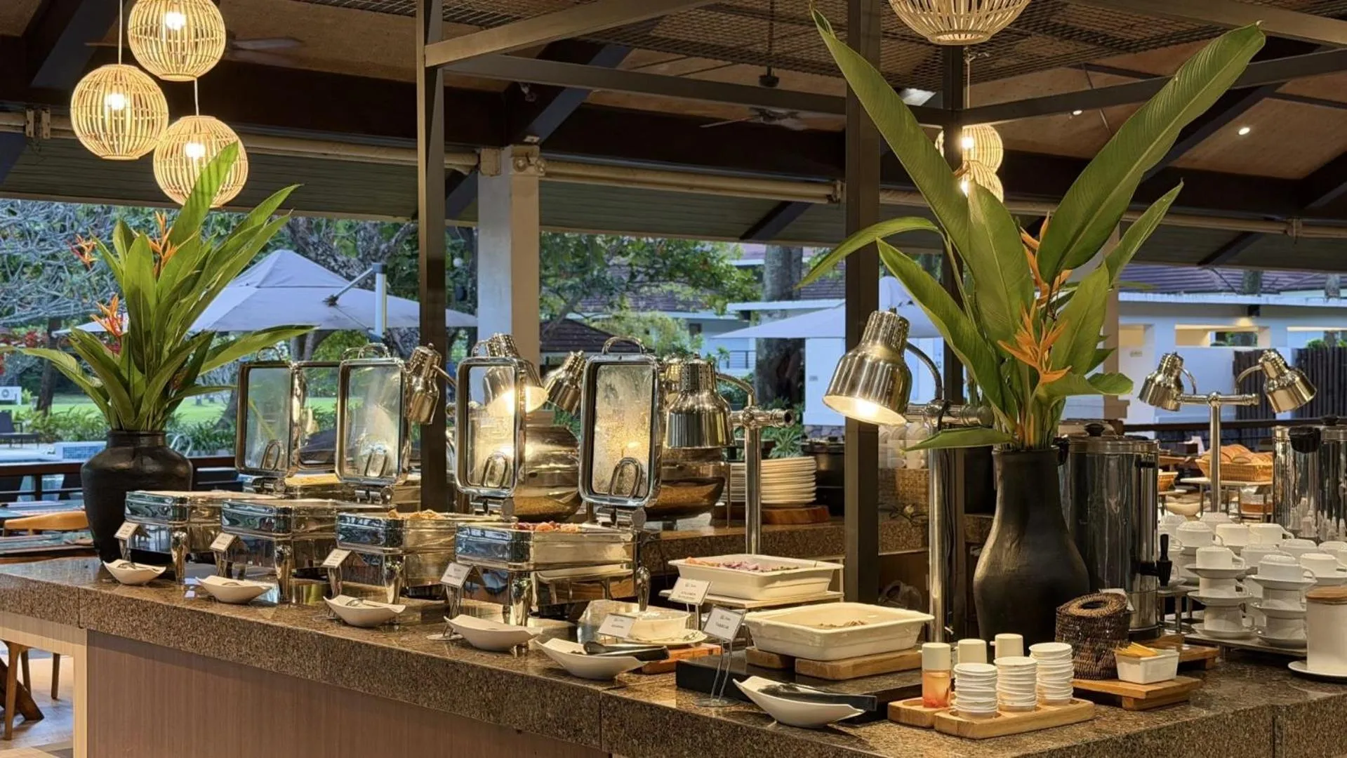 Breakfast in Solina Beach & Nature Resort