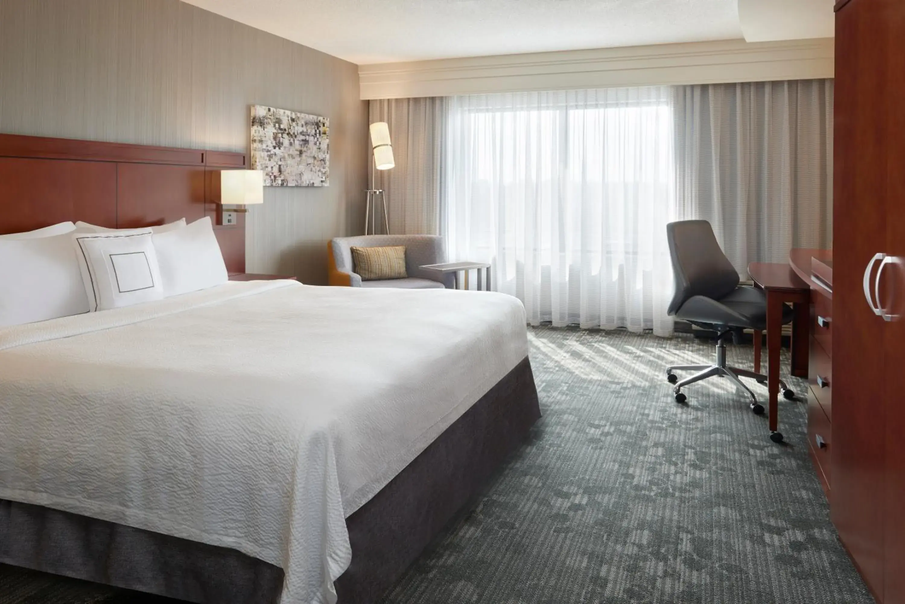 King Room in Courtyard by Marriott Kingston Highway 401 King Room in Courtyard by Marriott Kingston Highway 401