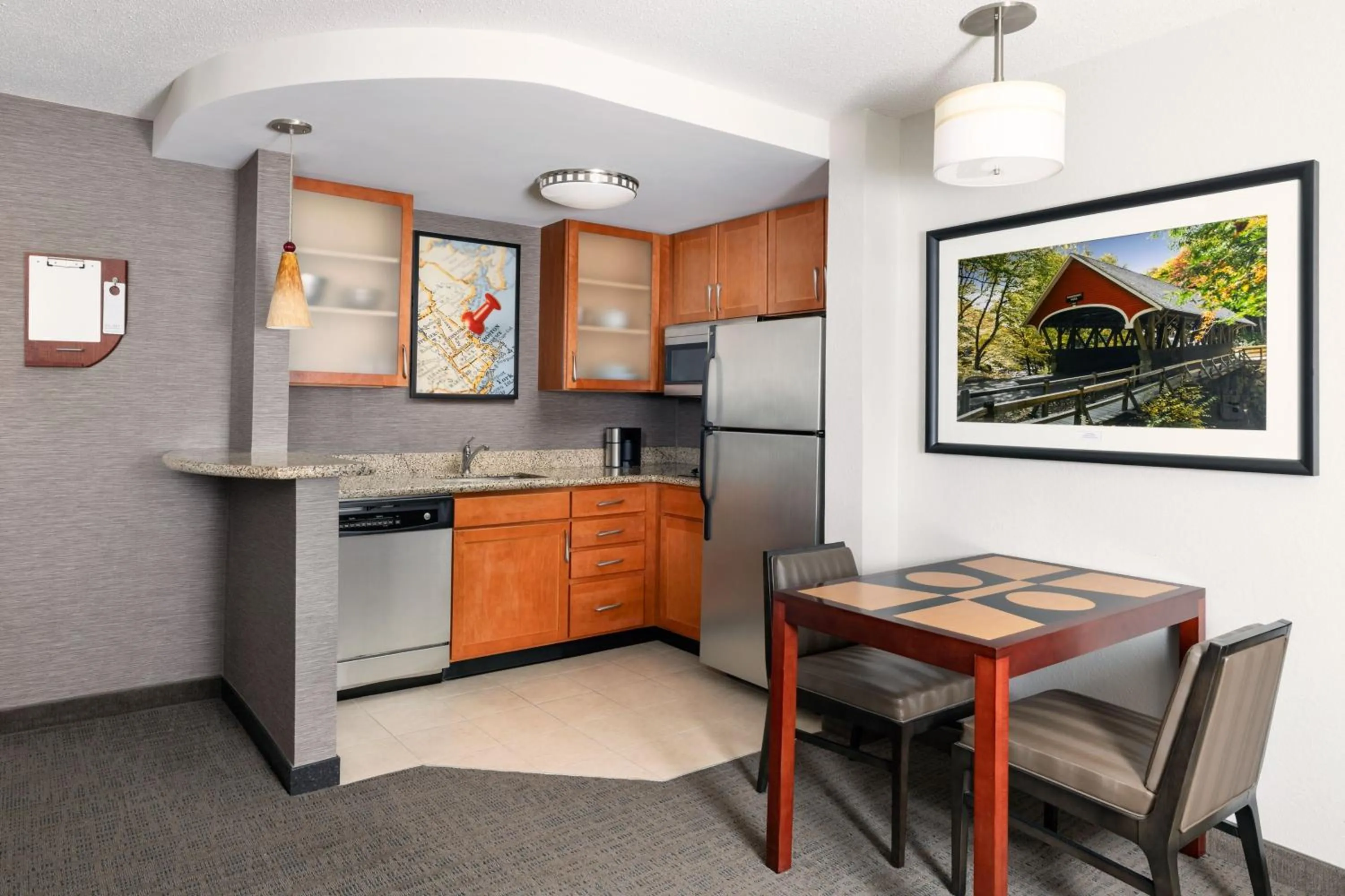 Kitchen or kitchenette in Residence Inn Concord