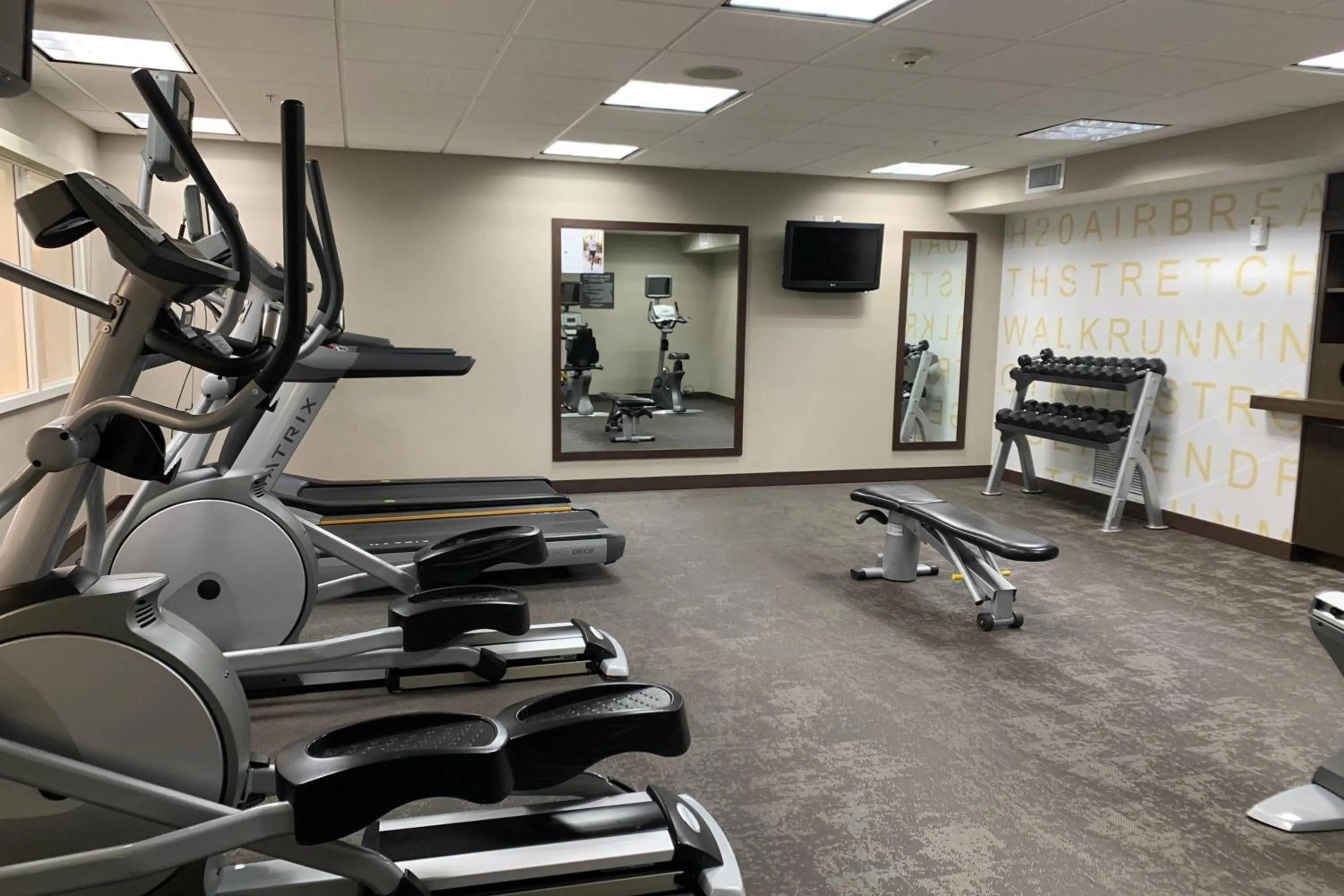 Fitness centre/facilities in Residence Inn Concord