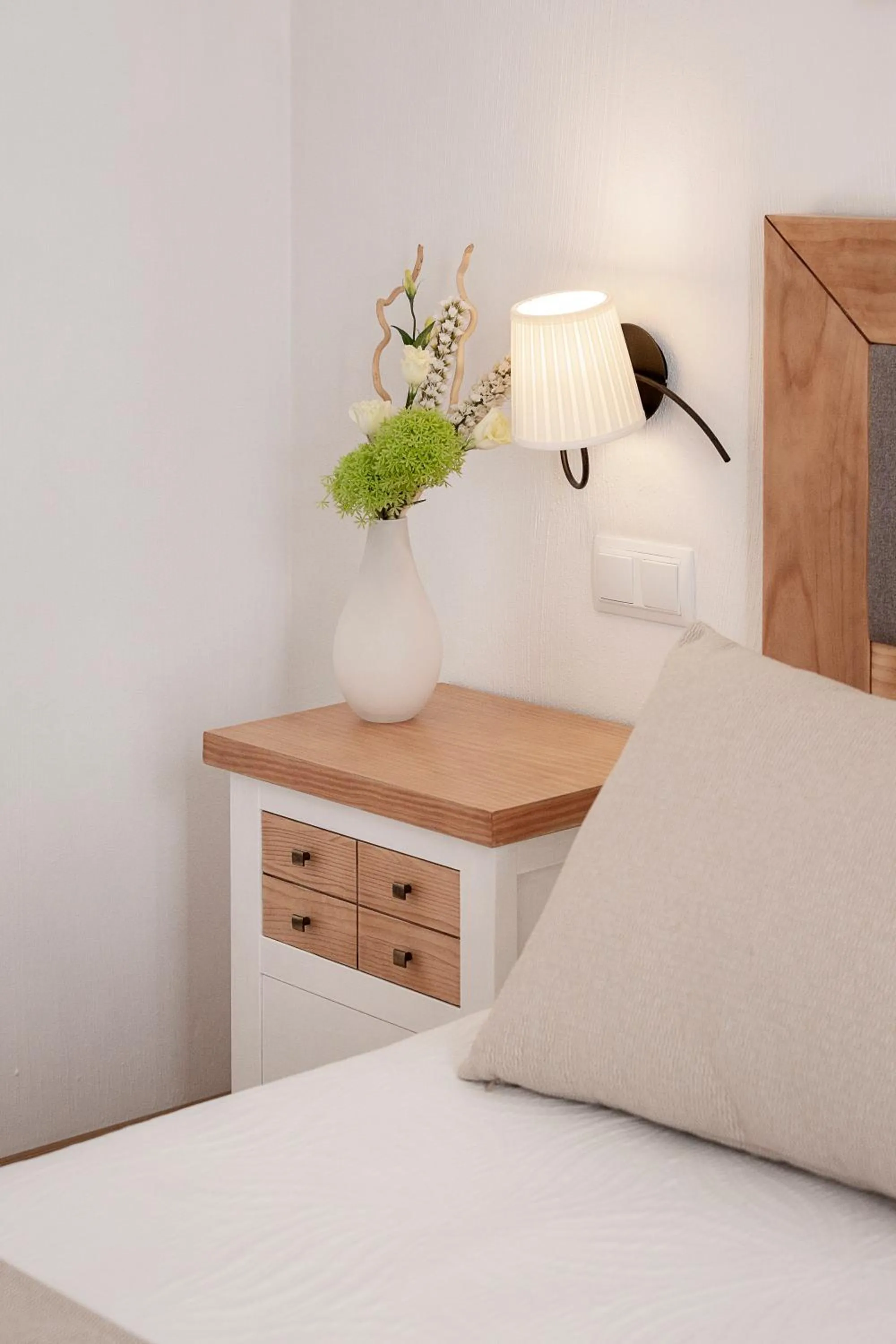 Bed in Hotel La Sitja - Adults only