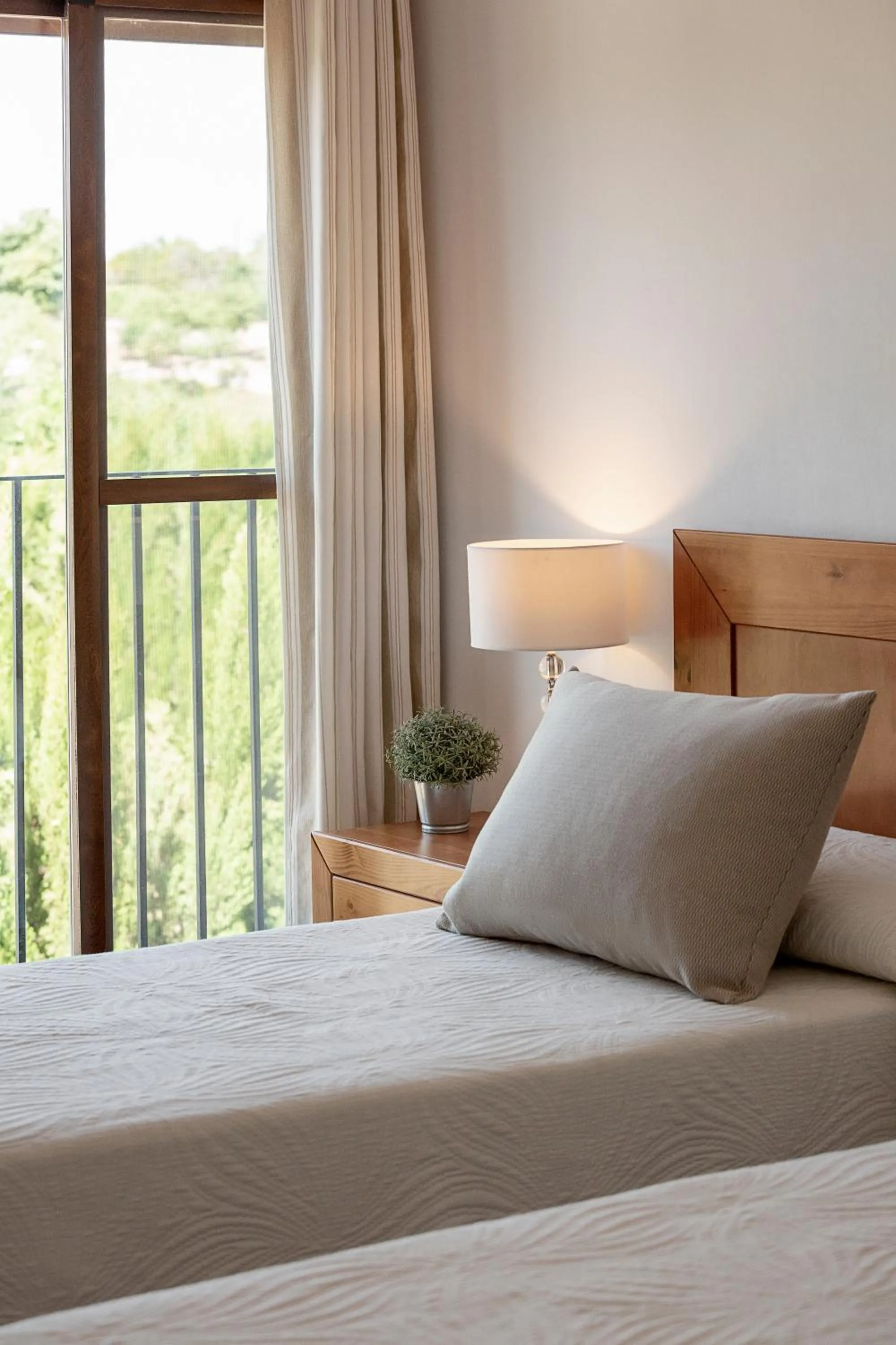 Bed in Hotel La Sitja - Adults only