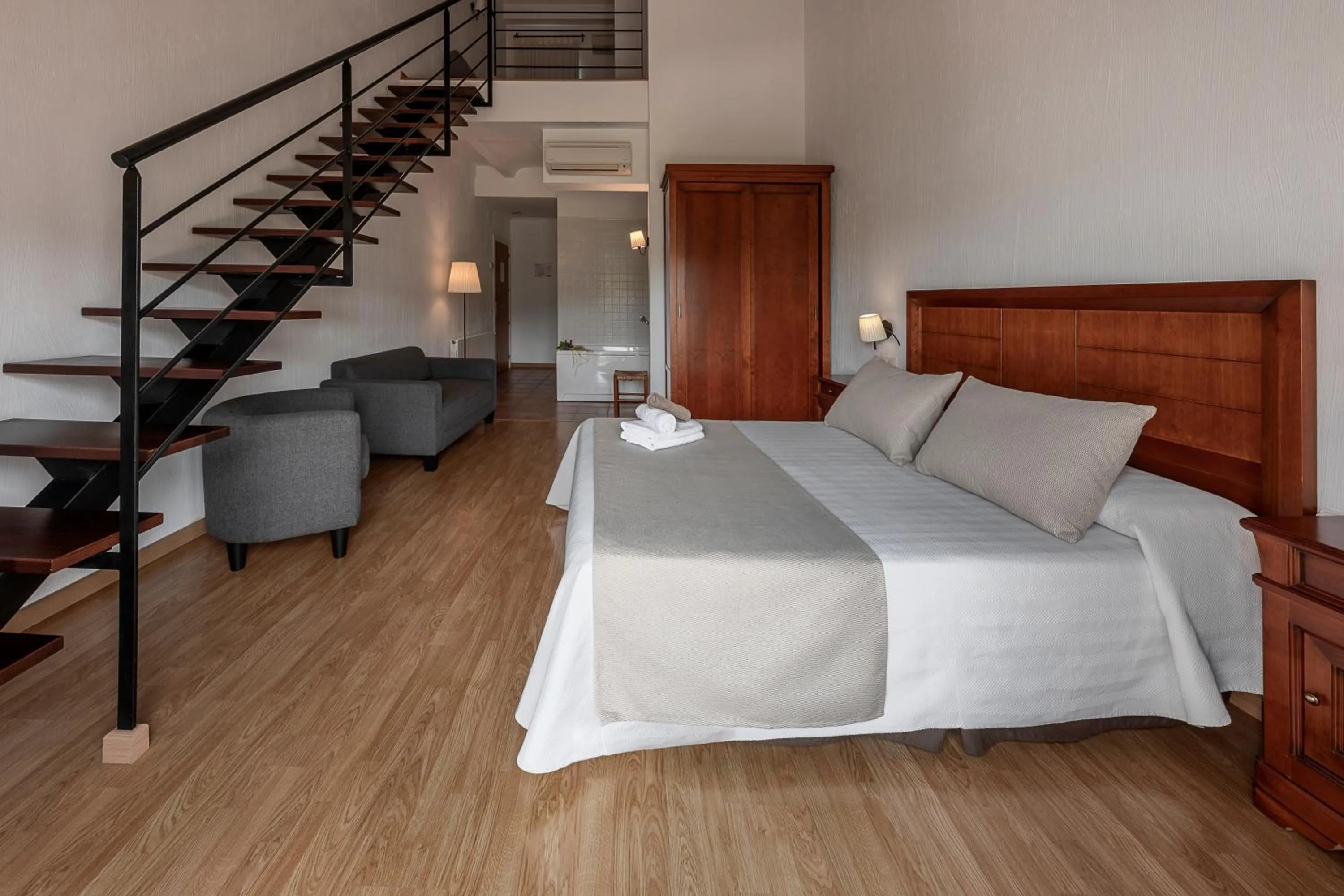 Bed in Hotel La Sitja - Adults only