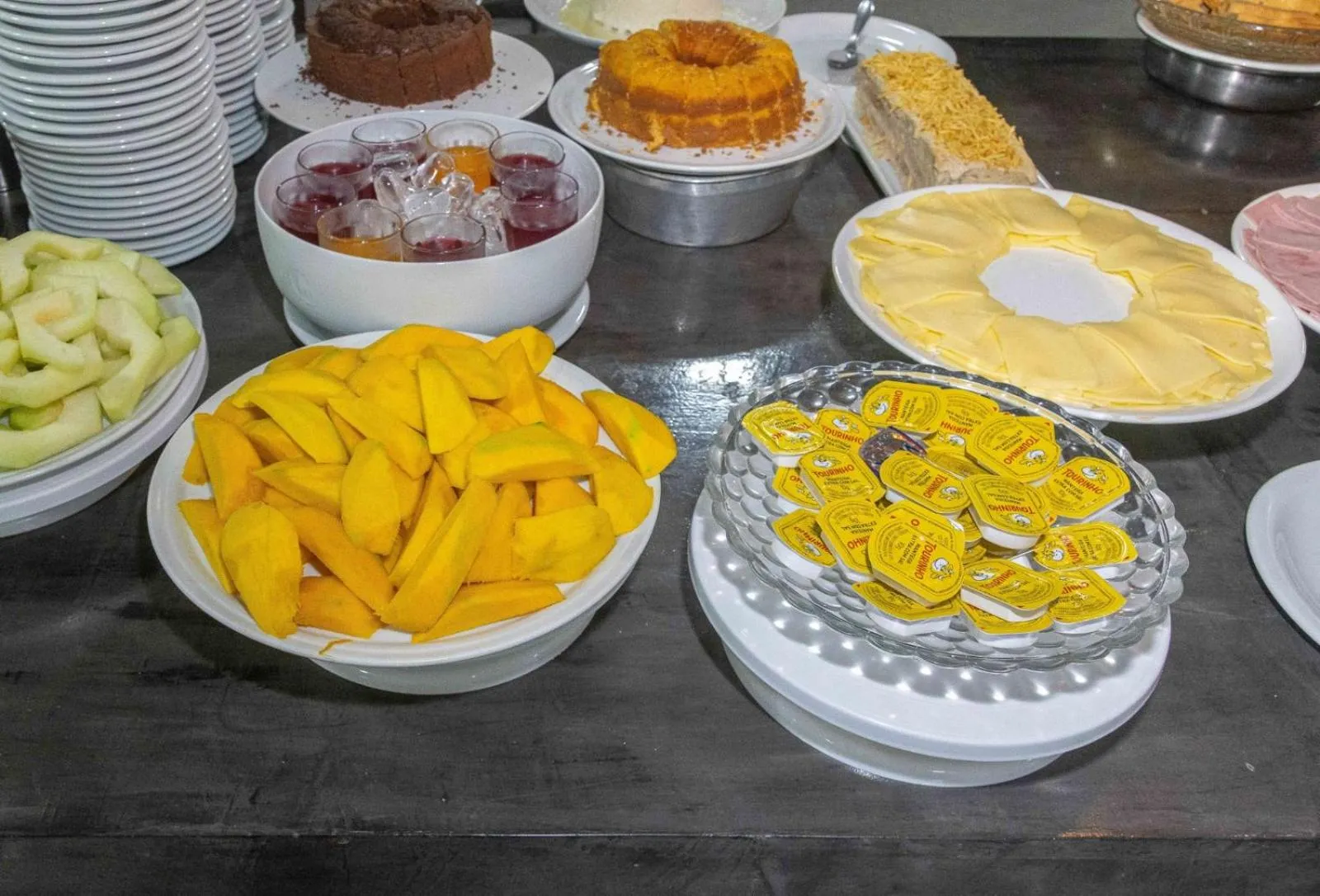 Breakfast in Hotel Vila Rica Belém