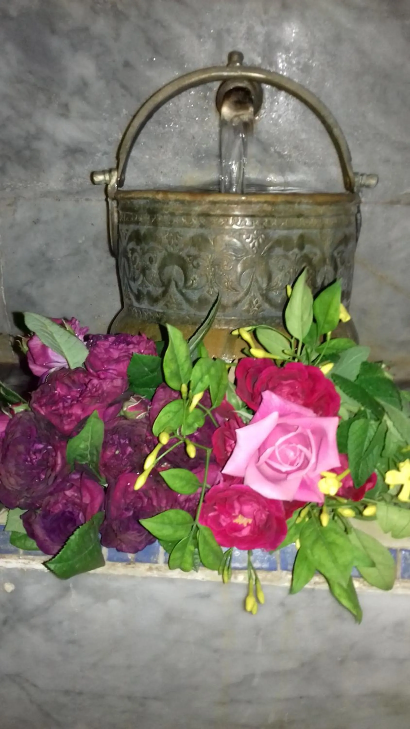 Decorative detail in Riad EL Manantial,Dar Hajjaj,Patrimonio del SXIX