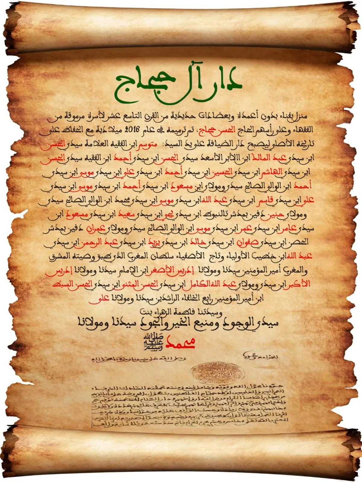 Riad EL Manantial,Dar Hajjaj,Patrimonio del SXIX