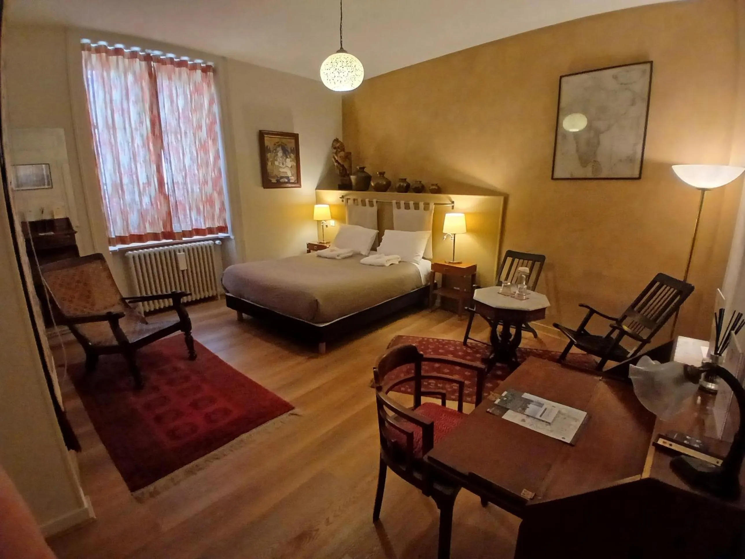 Bedroom, Bed in La Résidence des Indes