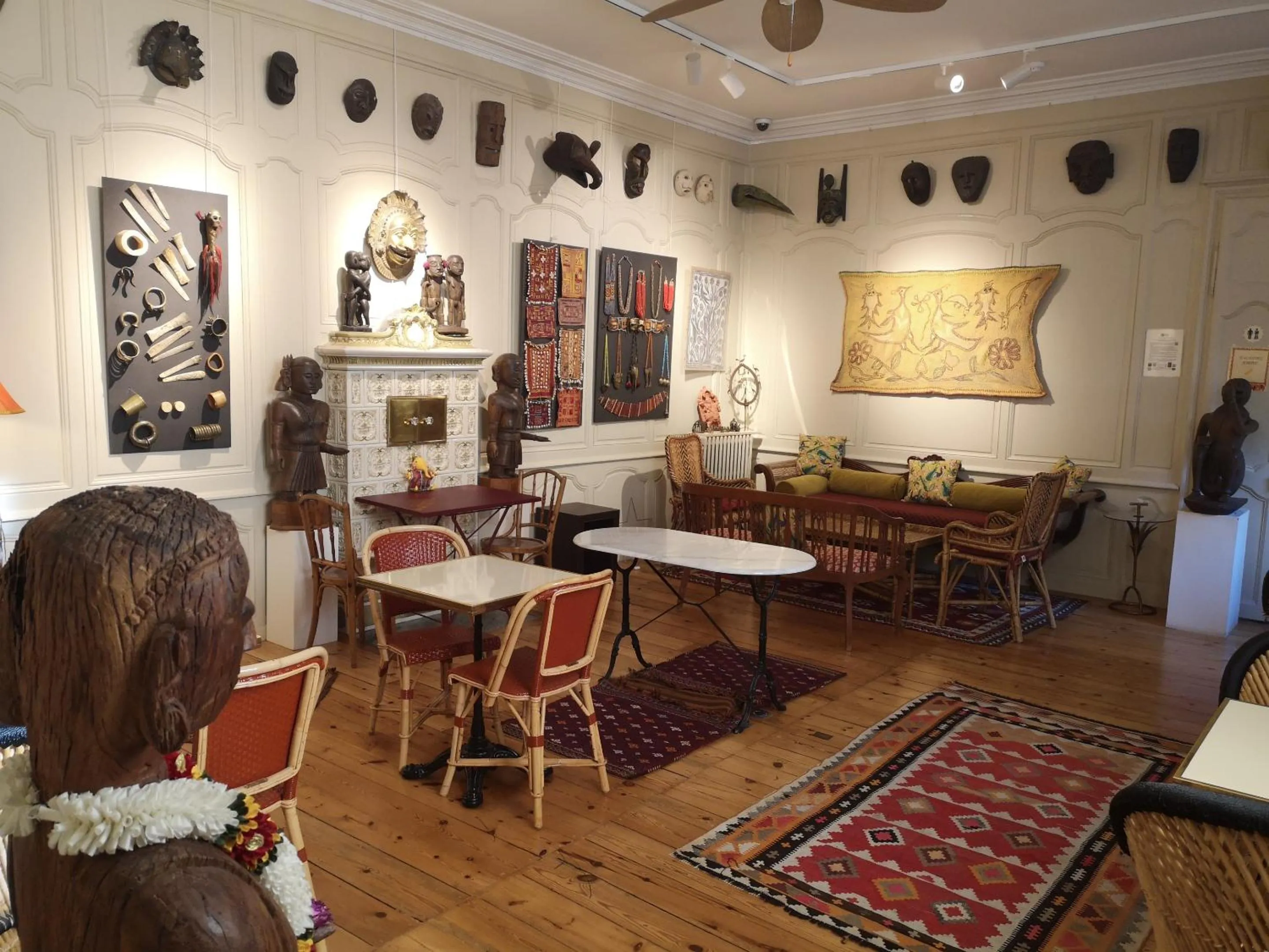 Dining area in La Résidence des Indes