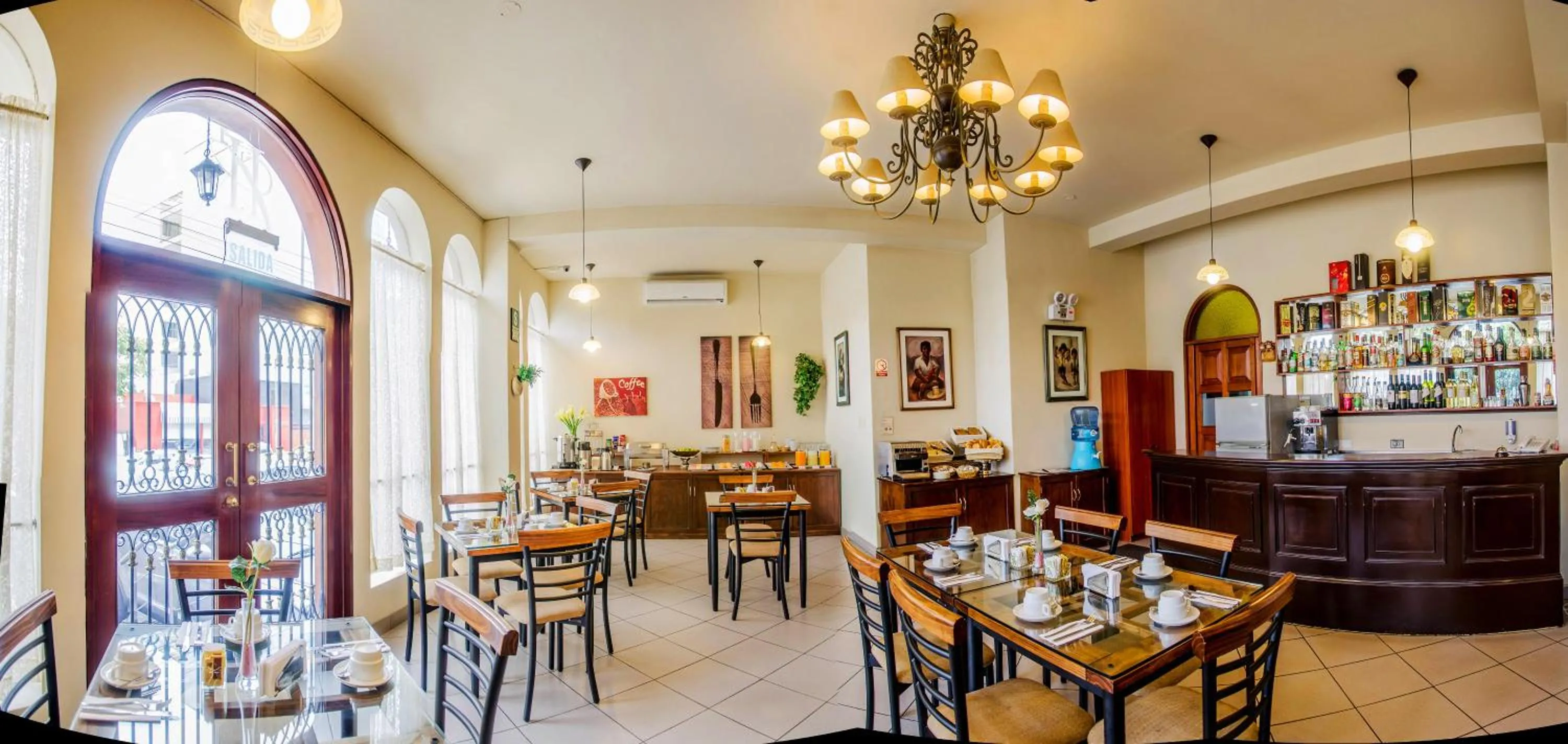 Breakfast in Hotel Carmel