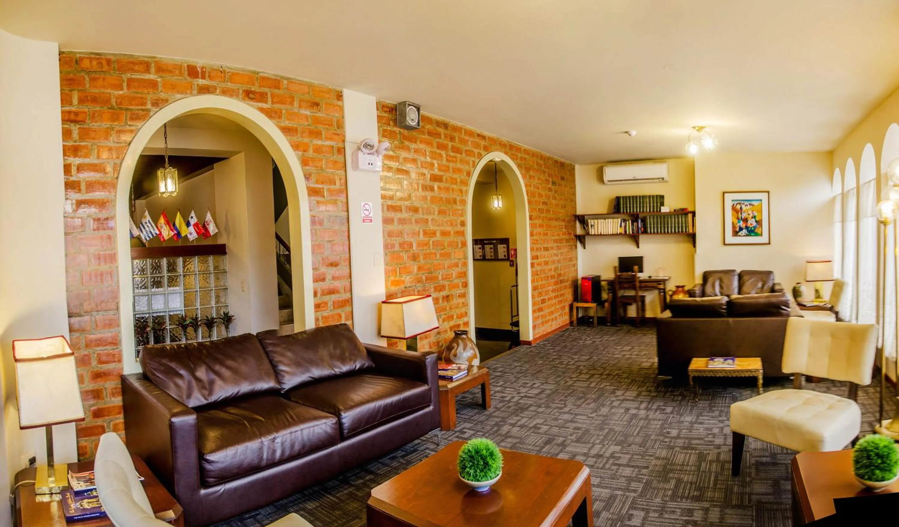 Living room in Hotel Carmel