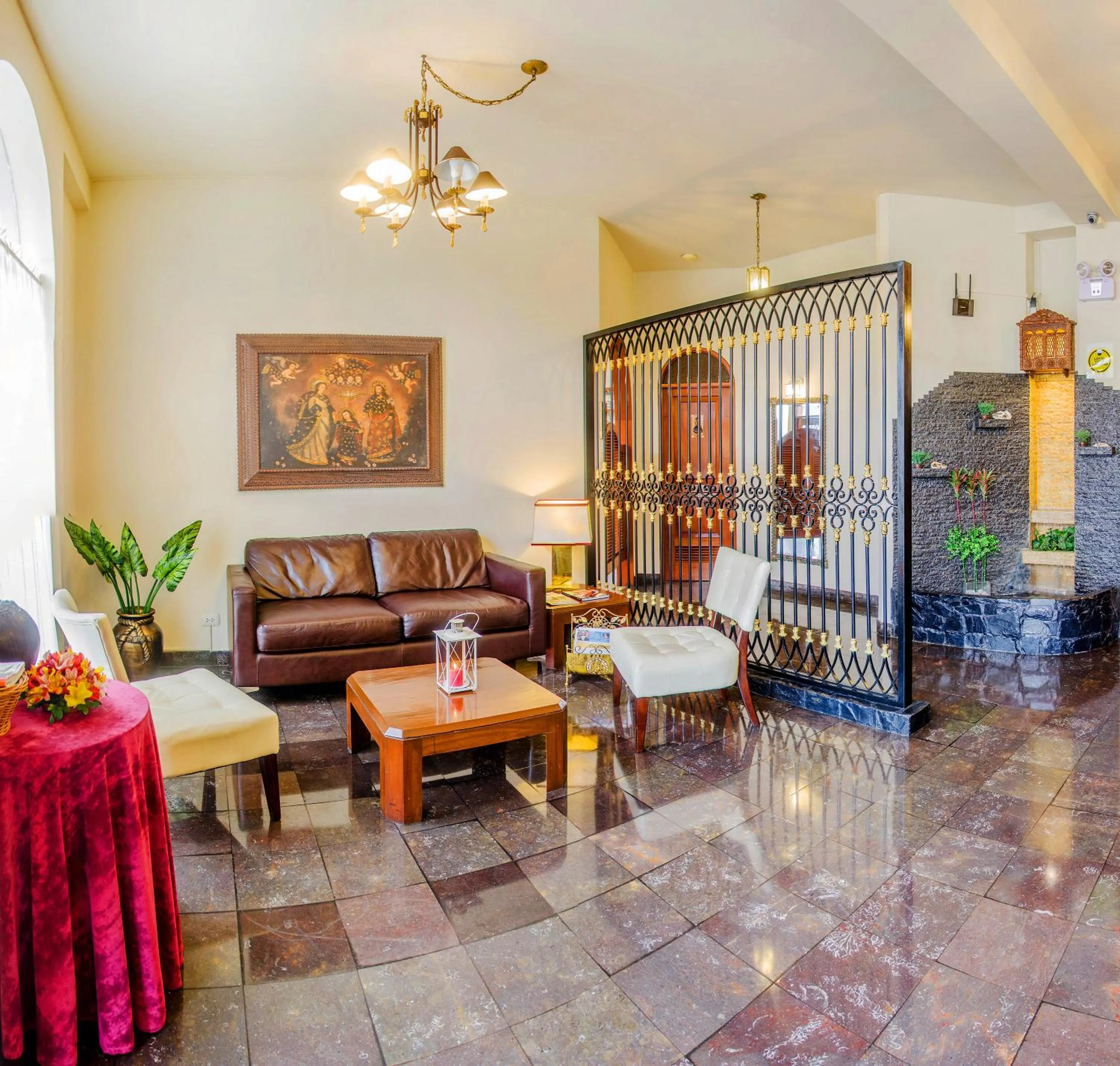 Living room in Hotel Carmel