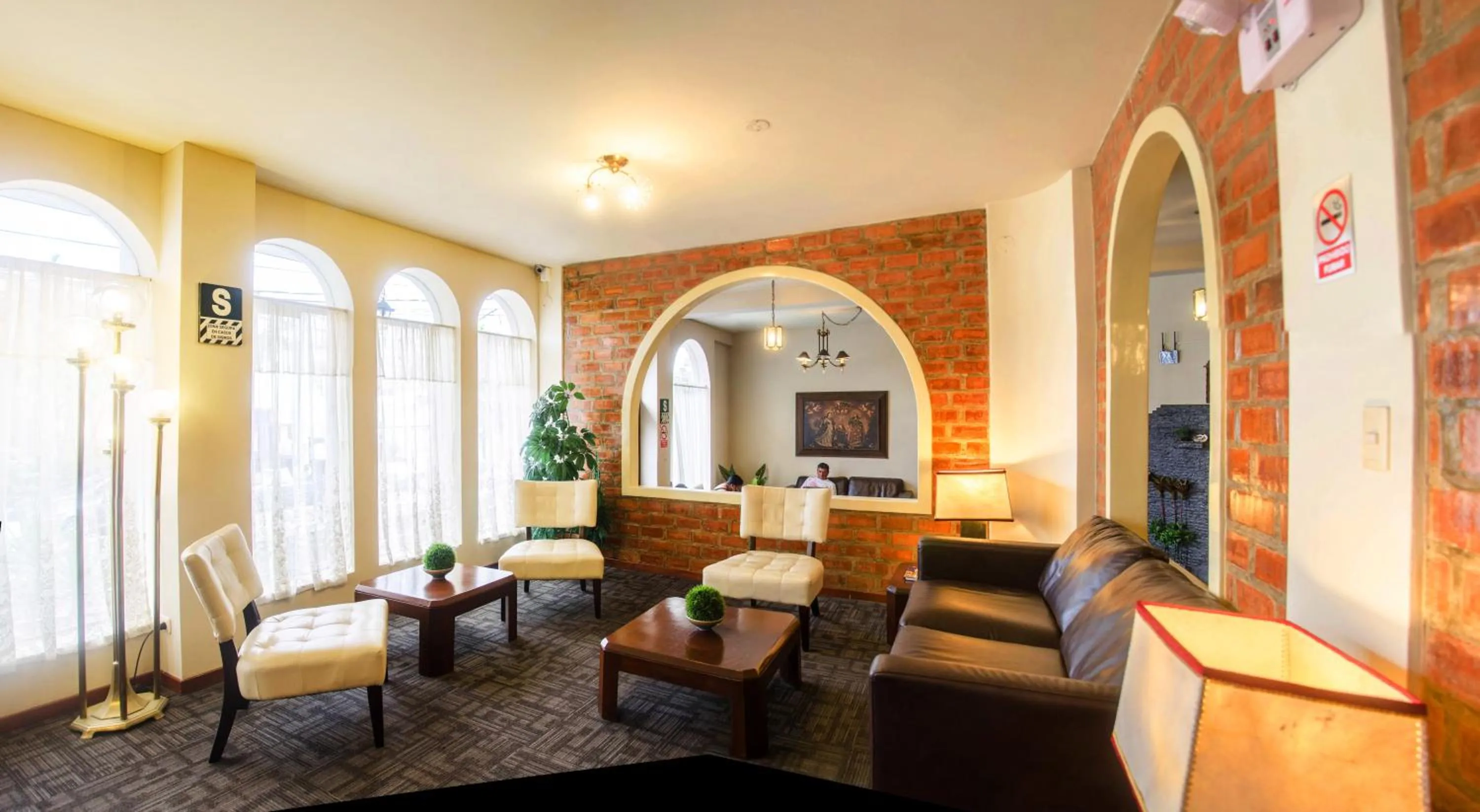 Living room in Hotel Carmel