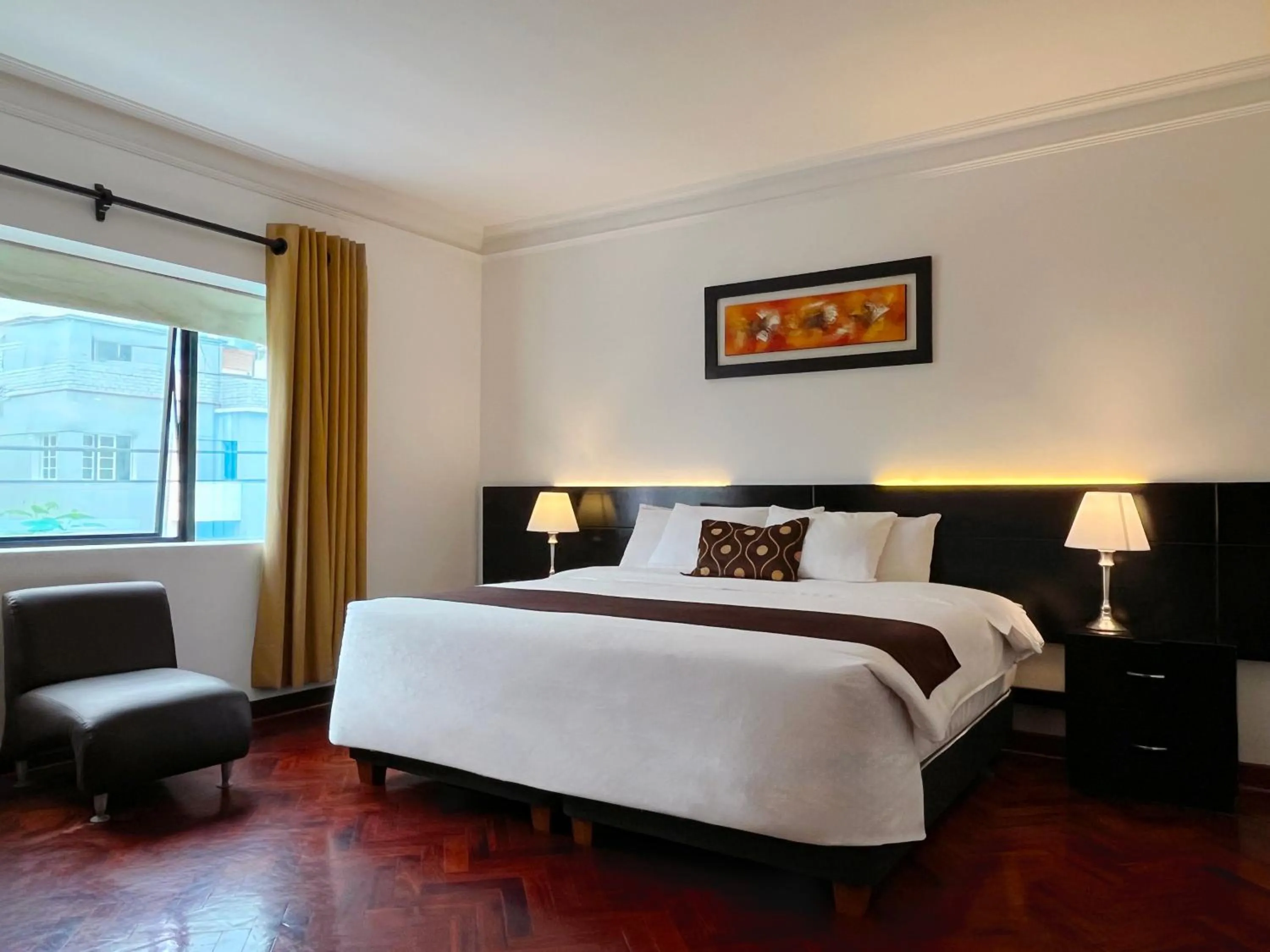 Bed in Hotel Ferré De Ville