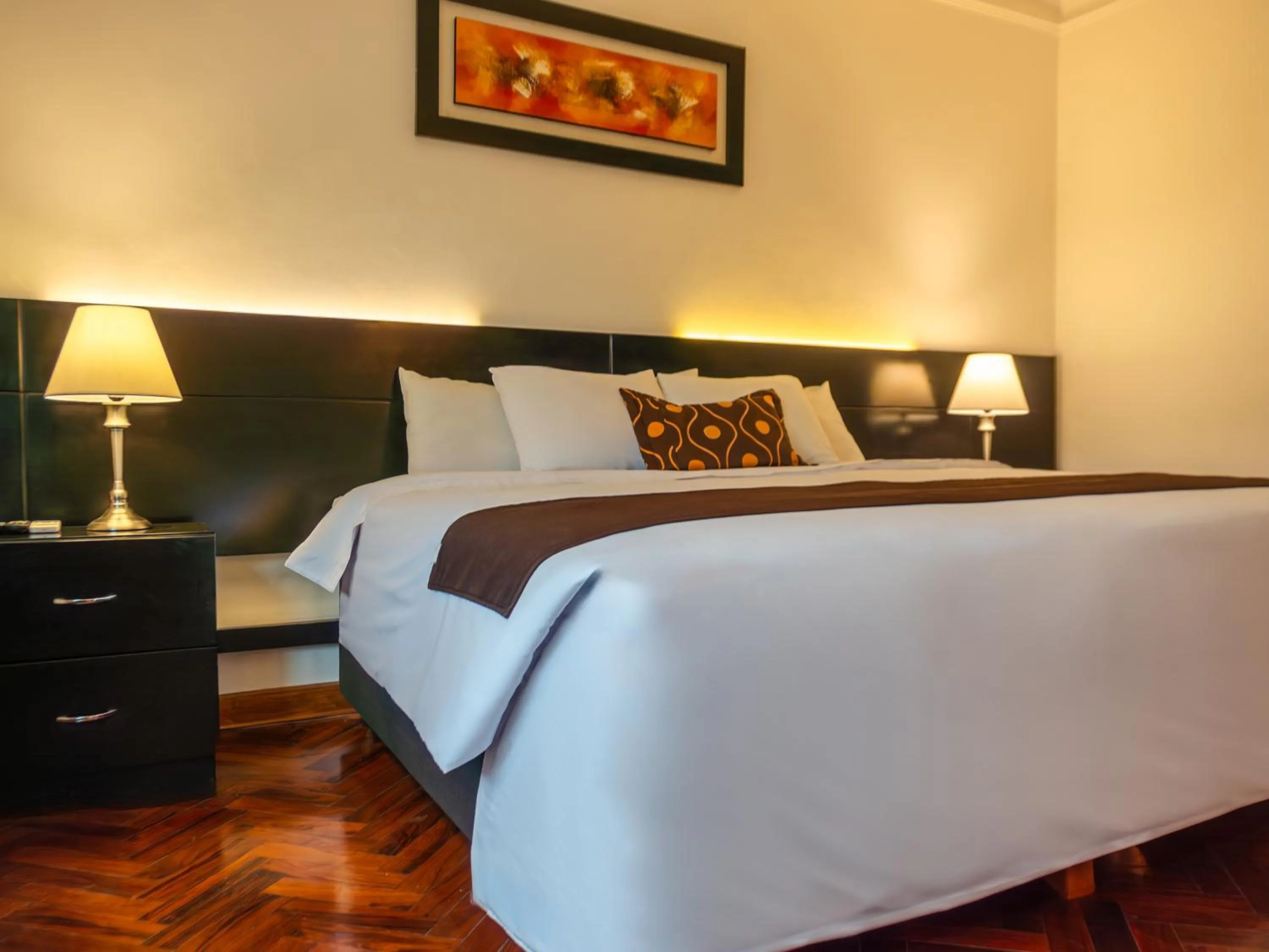 Bed in Hotel Ferré De Ville