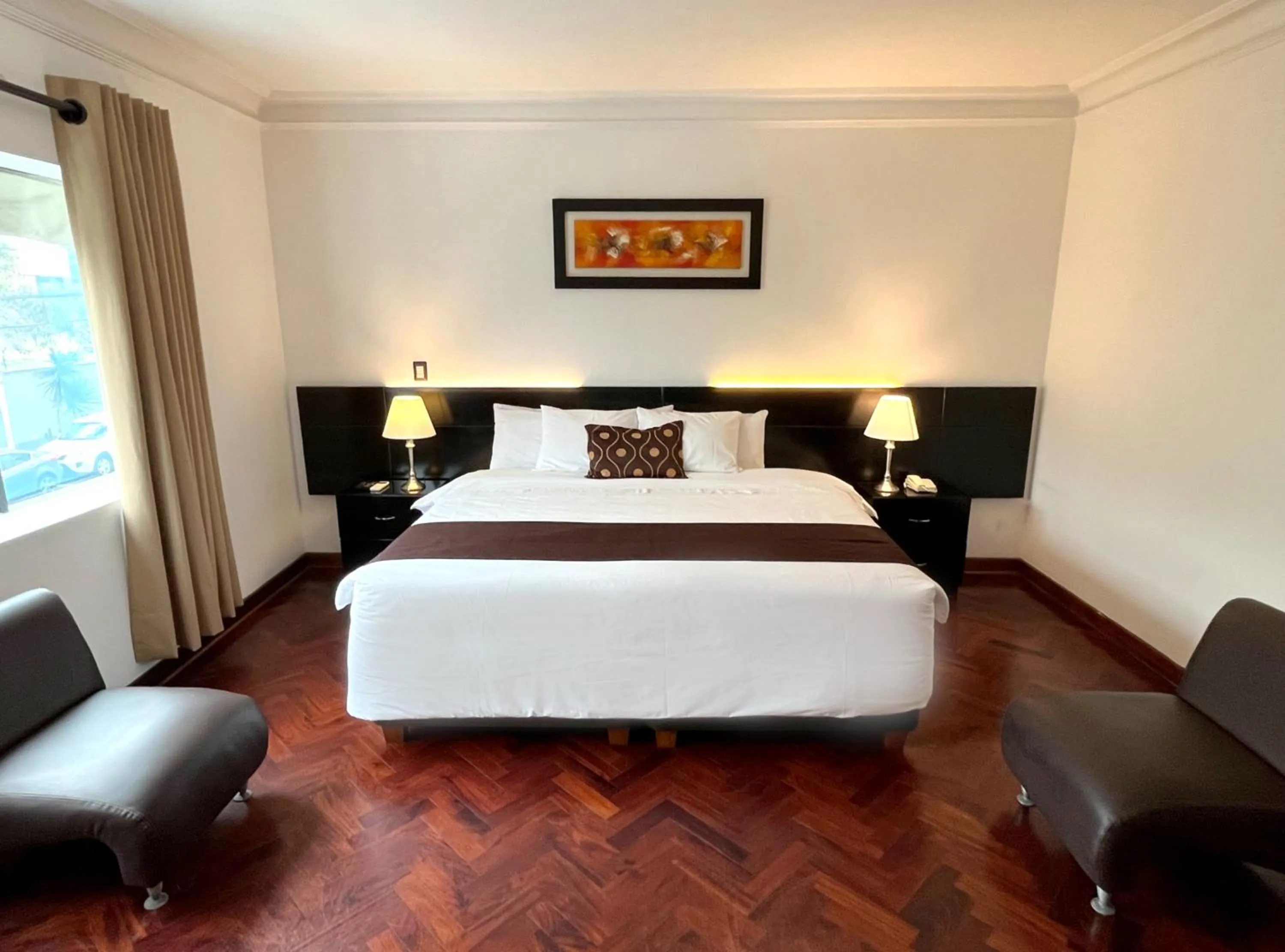 Bed in Hotel Ferré De Ville