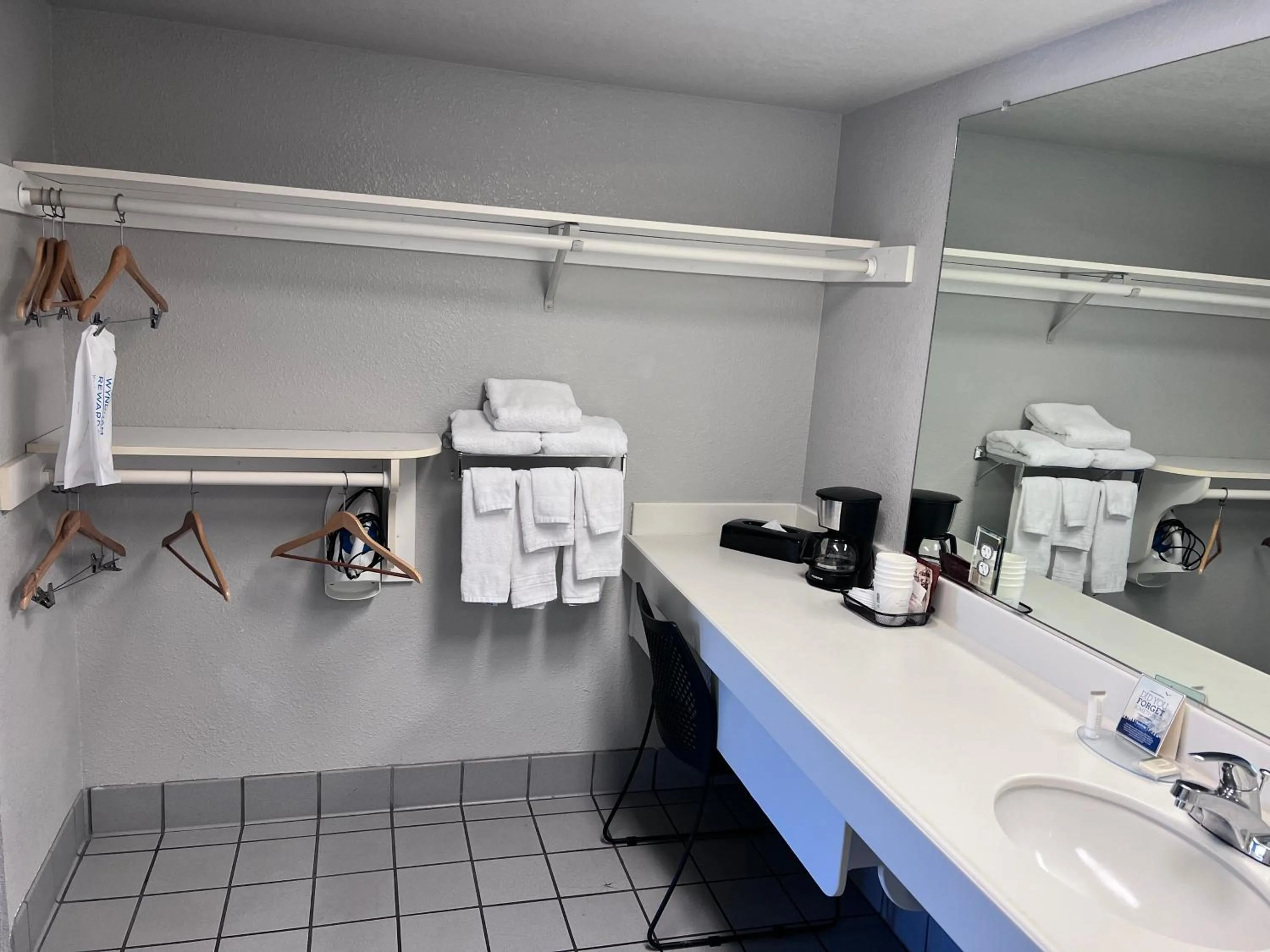 Bathroom in Travelodge by Wyndham Redding CA