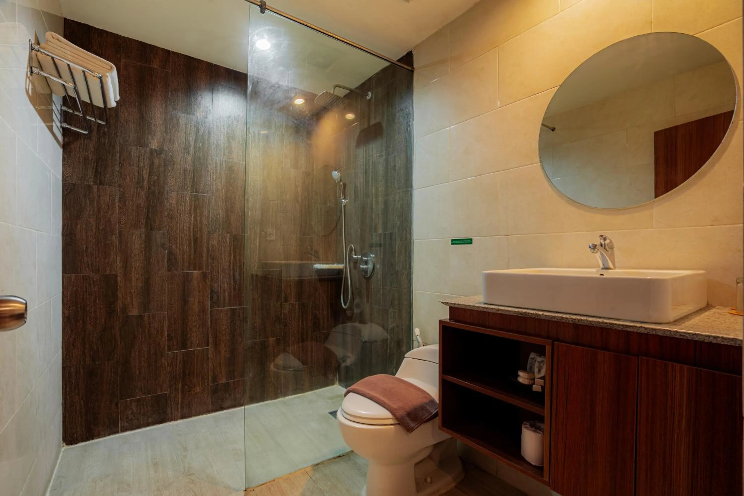 Shower in Wina Holiday Villa Kuta Bali