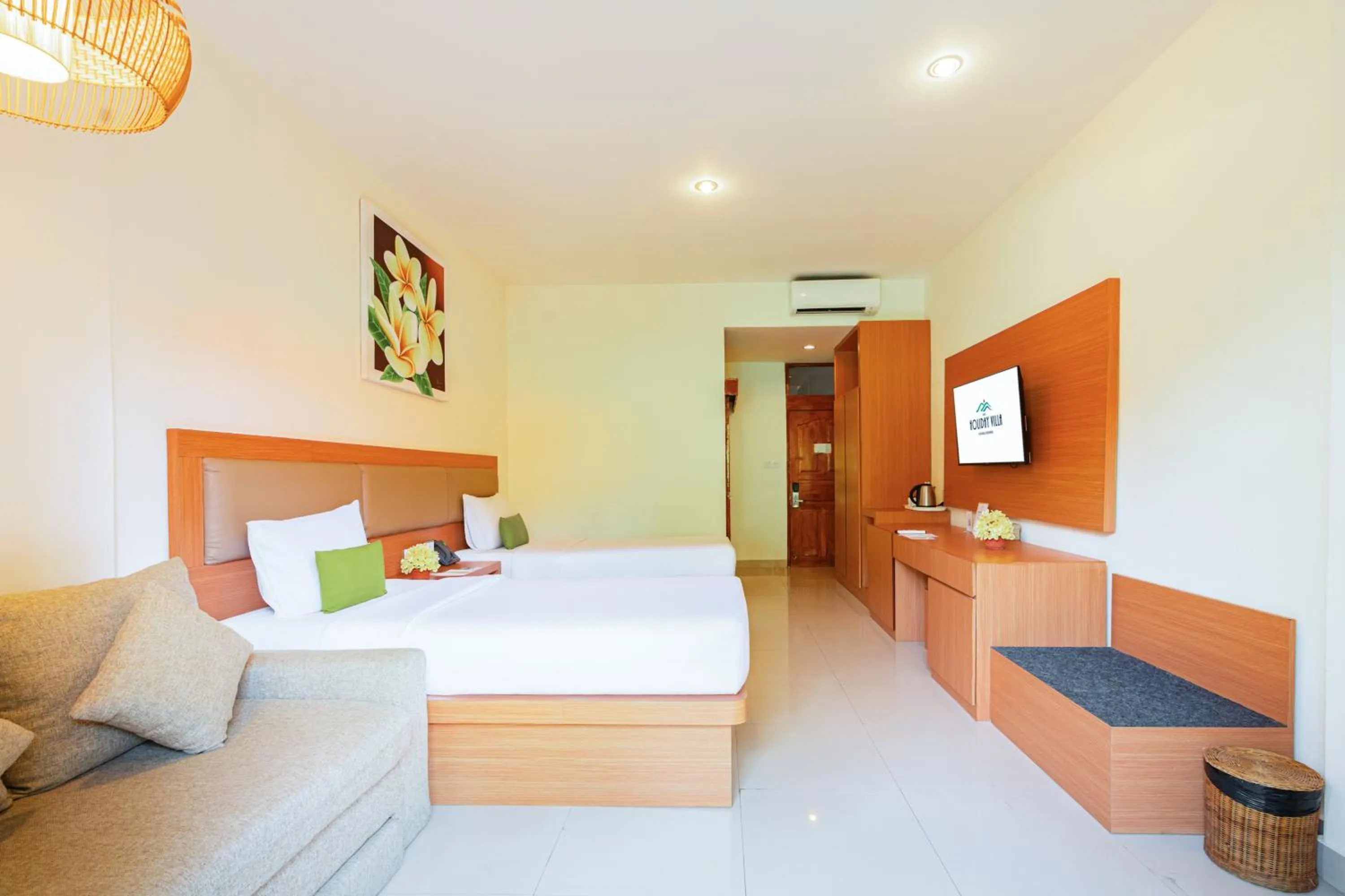 Bed in Wina Holiday Villa Kuta Bali