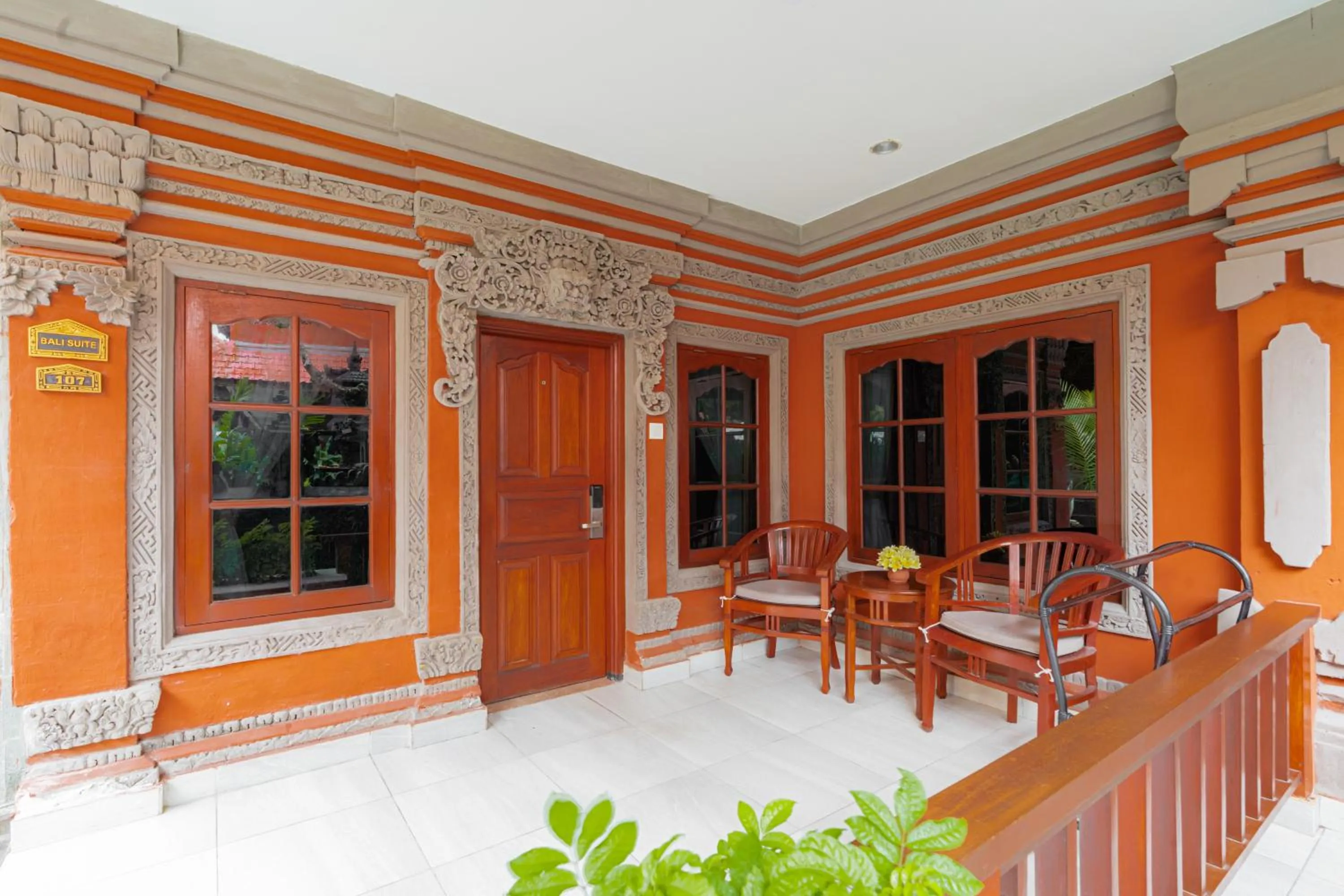 Seating area in Wina Holiday Villa Kuta Bali