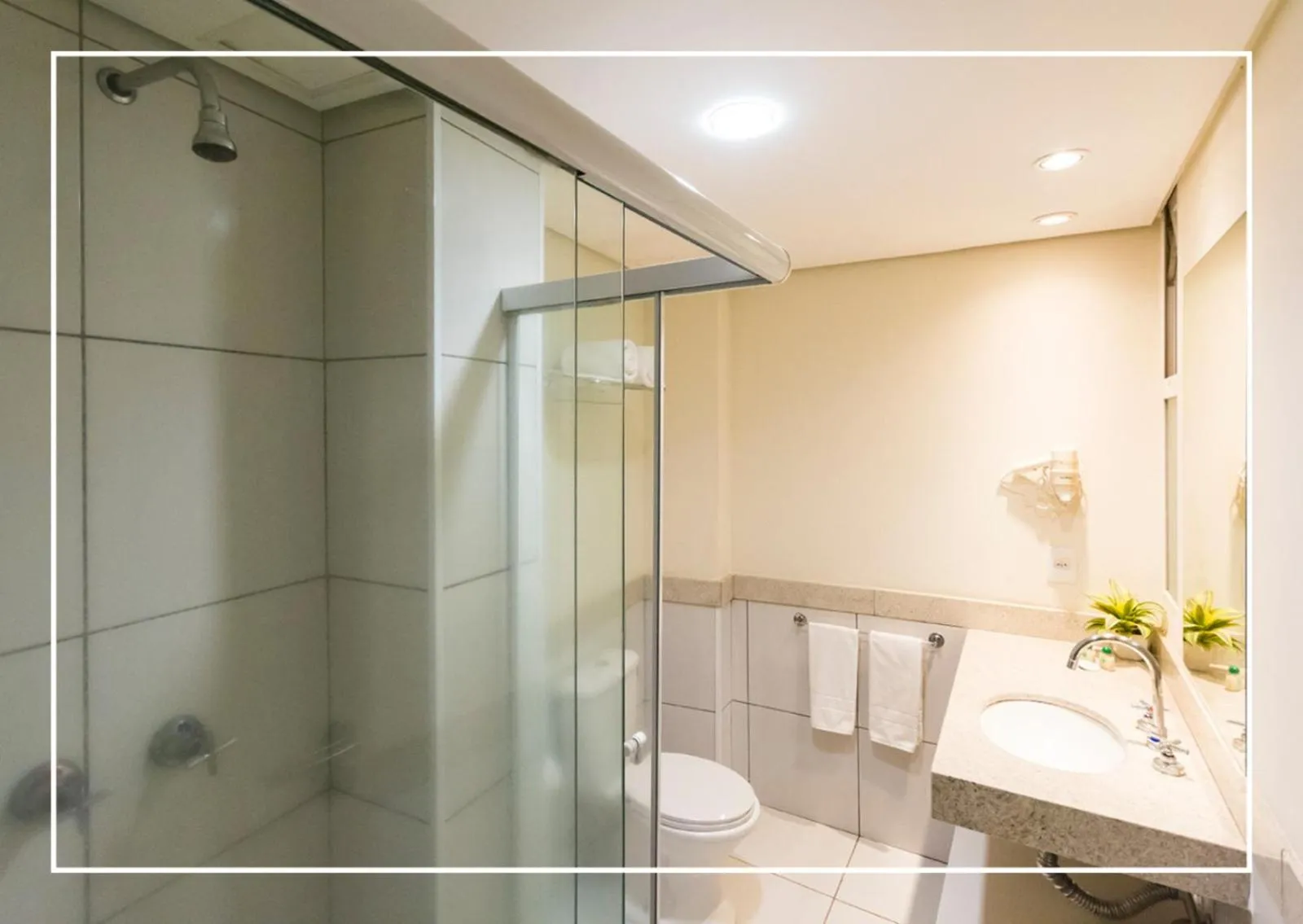 Bathroom in Hotel Vila Rica Campinas