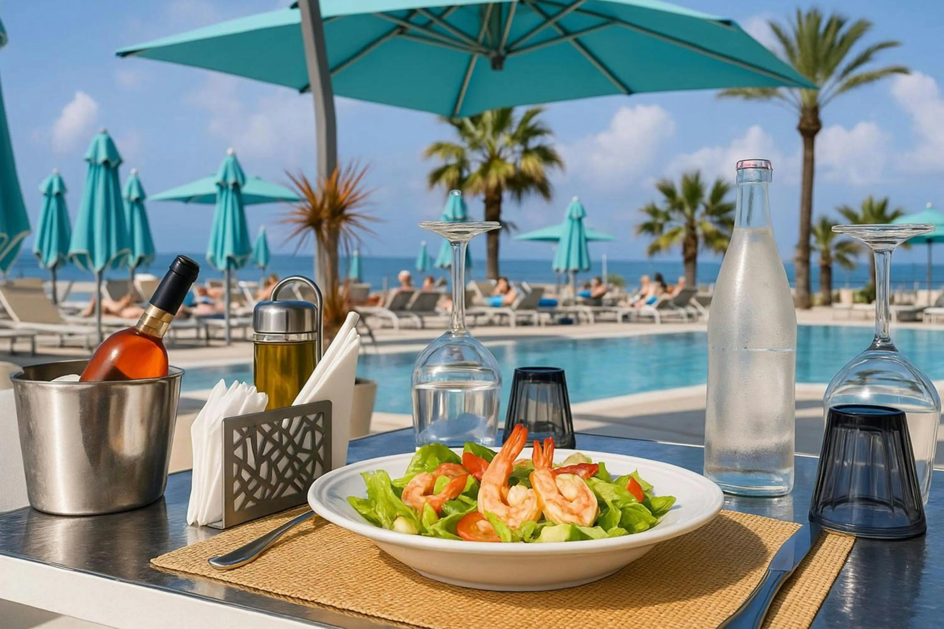 Swimming pool in Sousse Pearl Marriott Resort & Spa