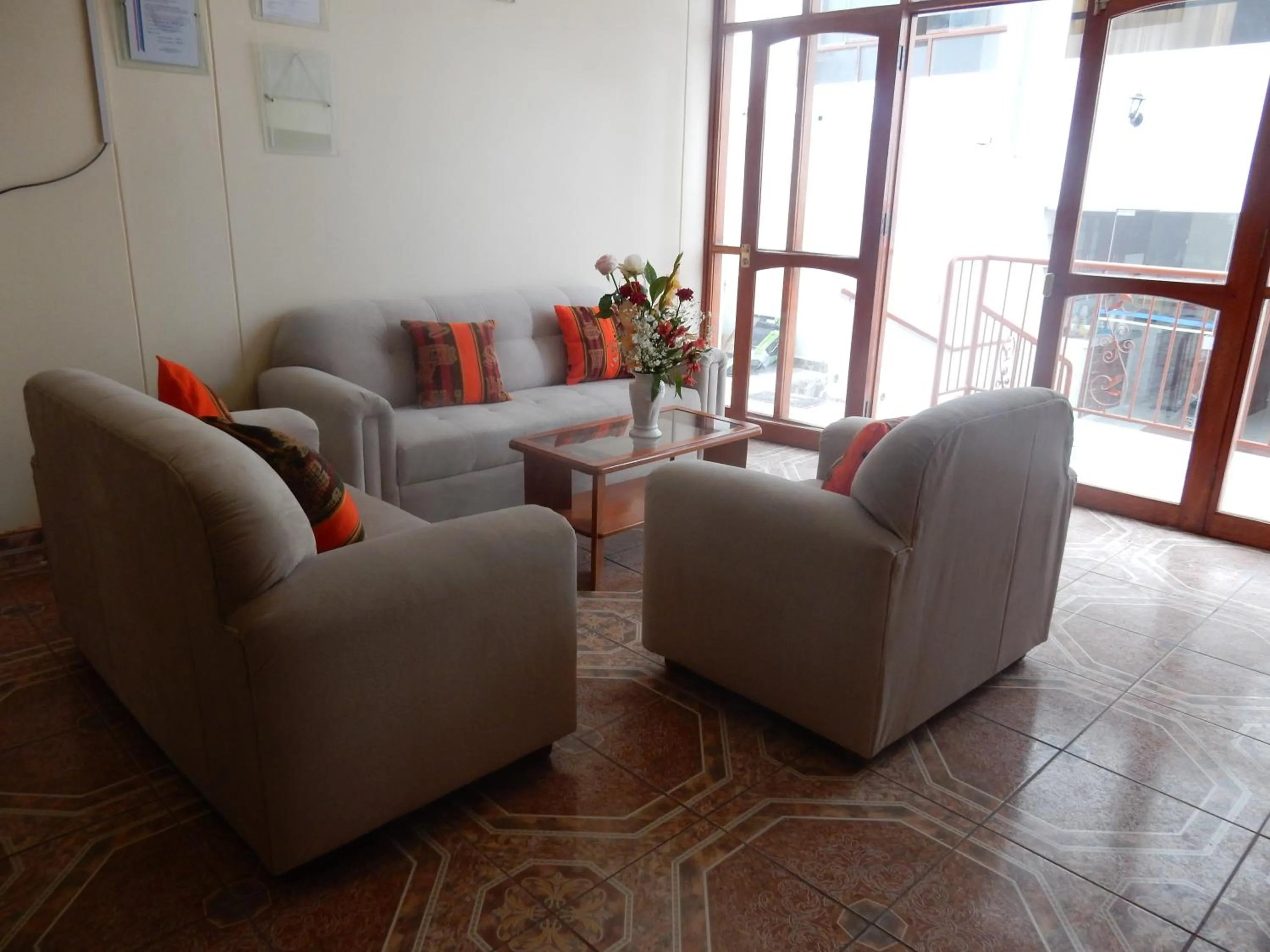 Living room in Quechua Hostal Recoleta