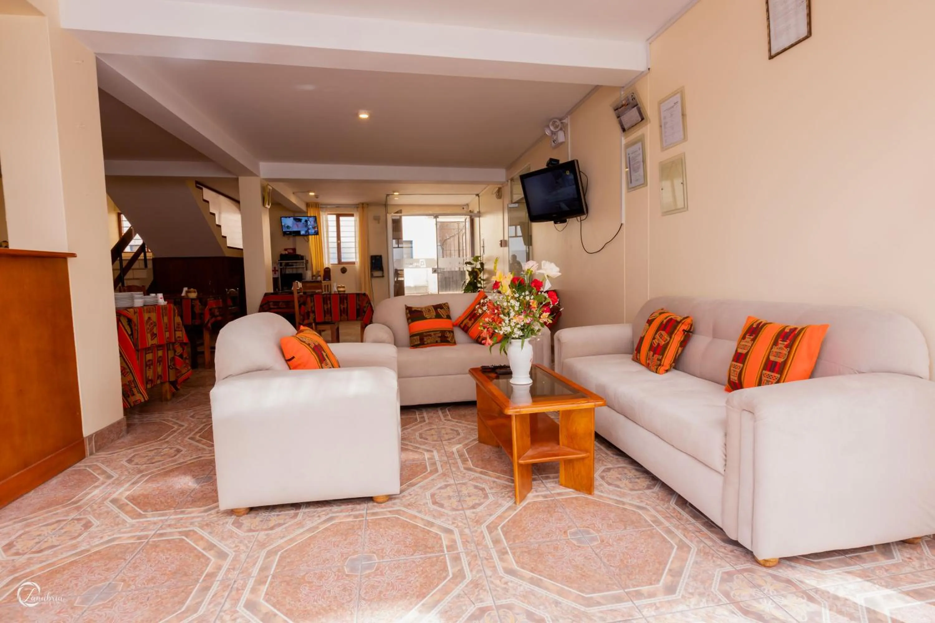 Living room in Quechua Hostal Recoleta