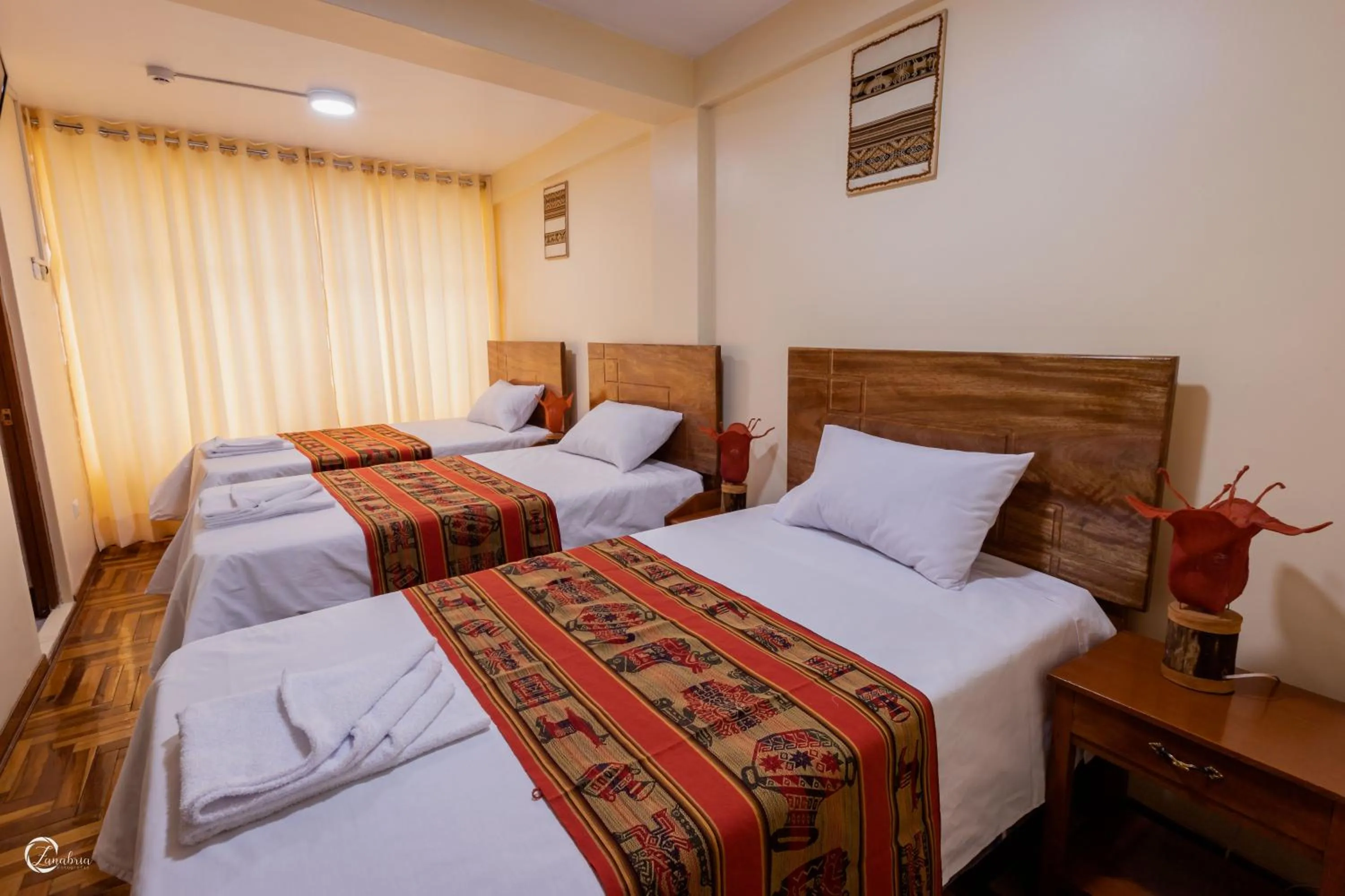 Bed in Quechua Hostal Recoleta