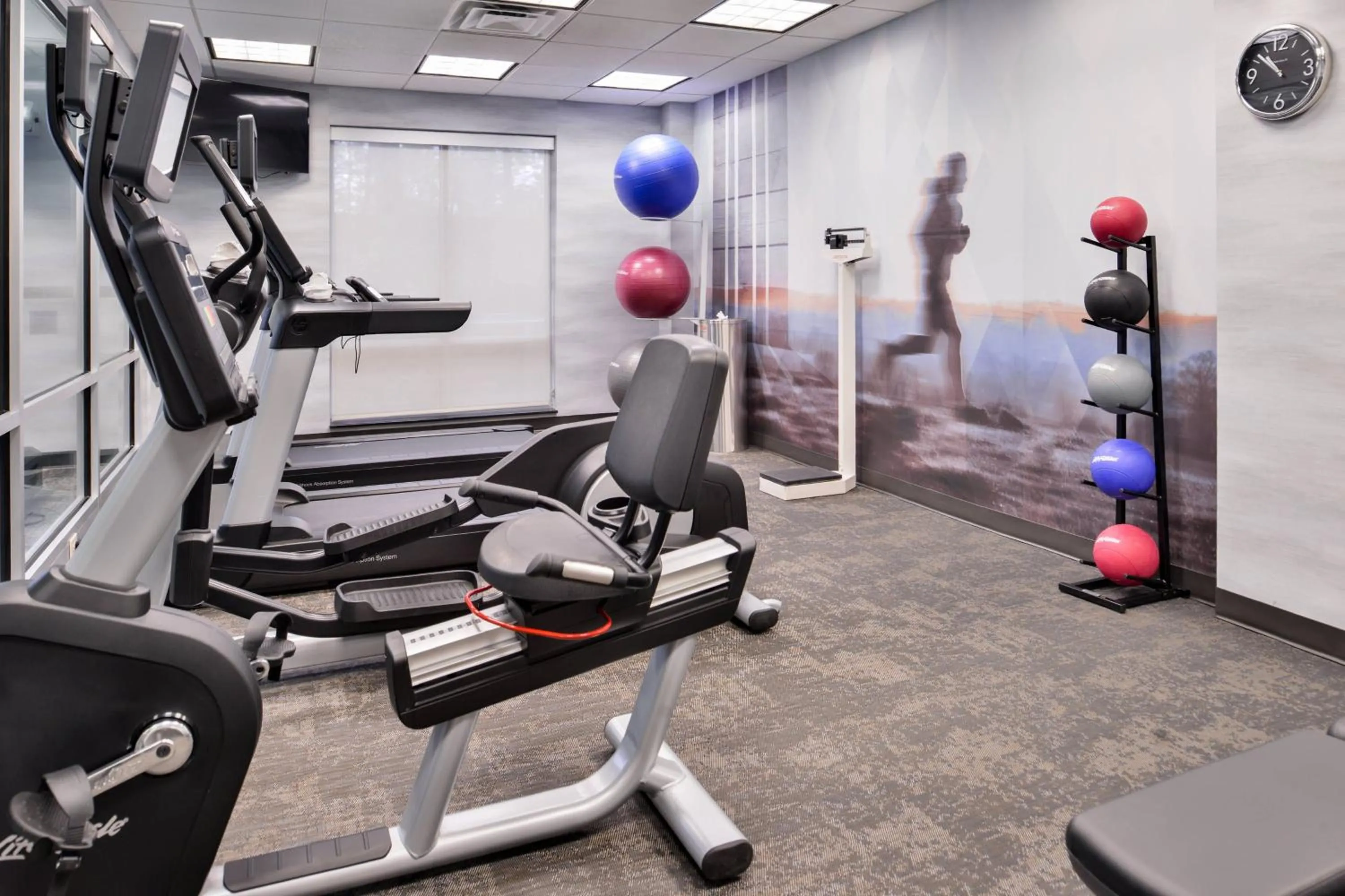 Fitness centre/facilities in Fairfield Inn & Suites Raleigh-Durham Airport/Brier Creek