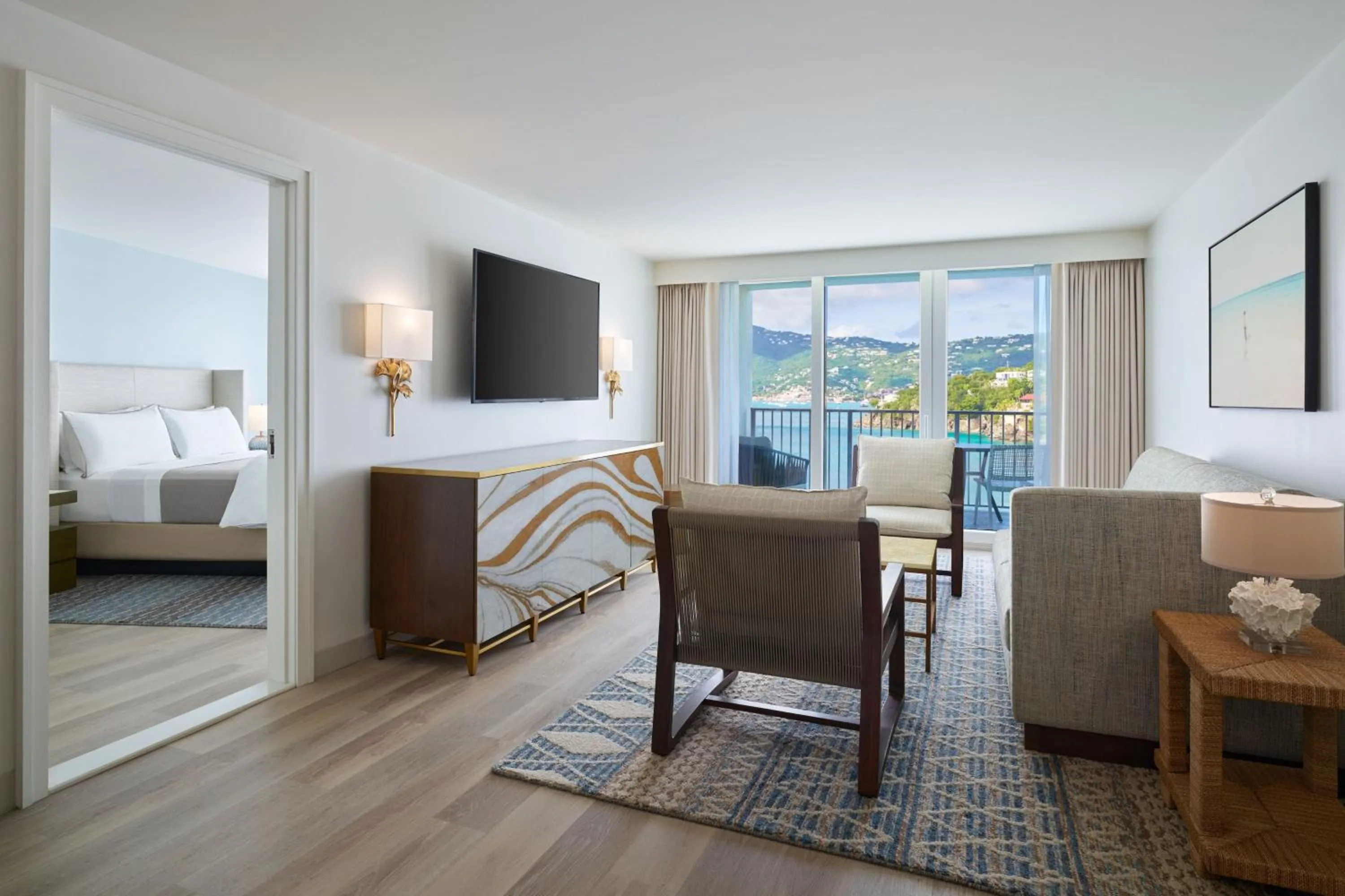 Photo of the whole room, Bed in The Westin St Thomas Beach Resort & Spa