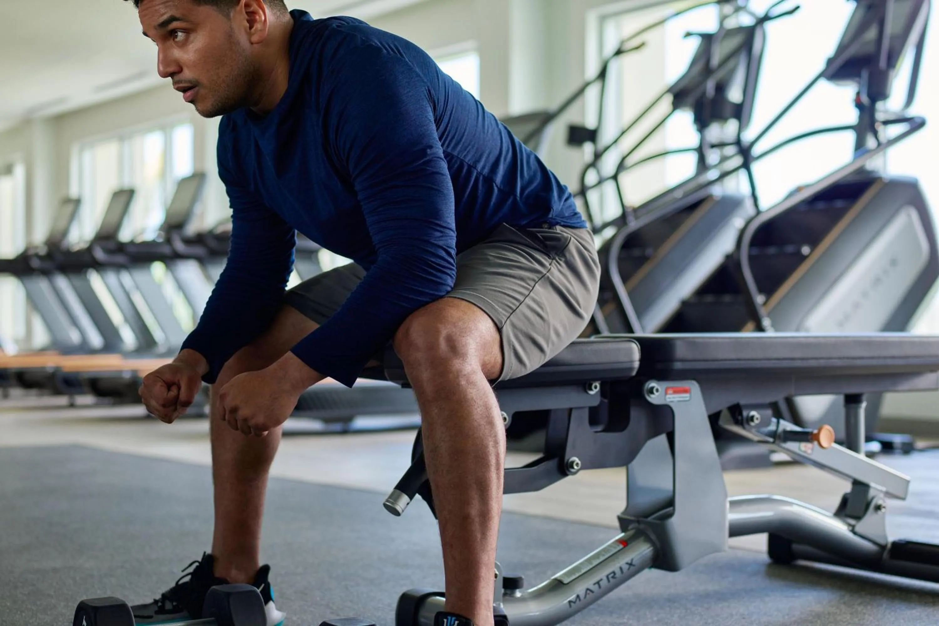 Fitness centre/facilities in The Westin St Thomas Beach Resort & Spa