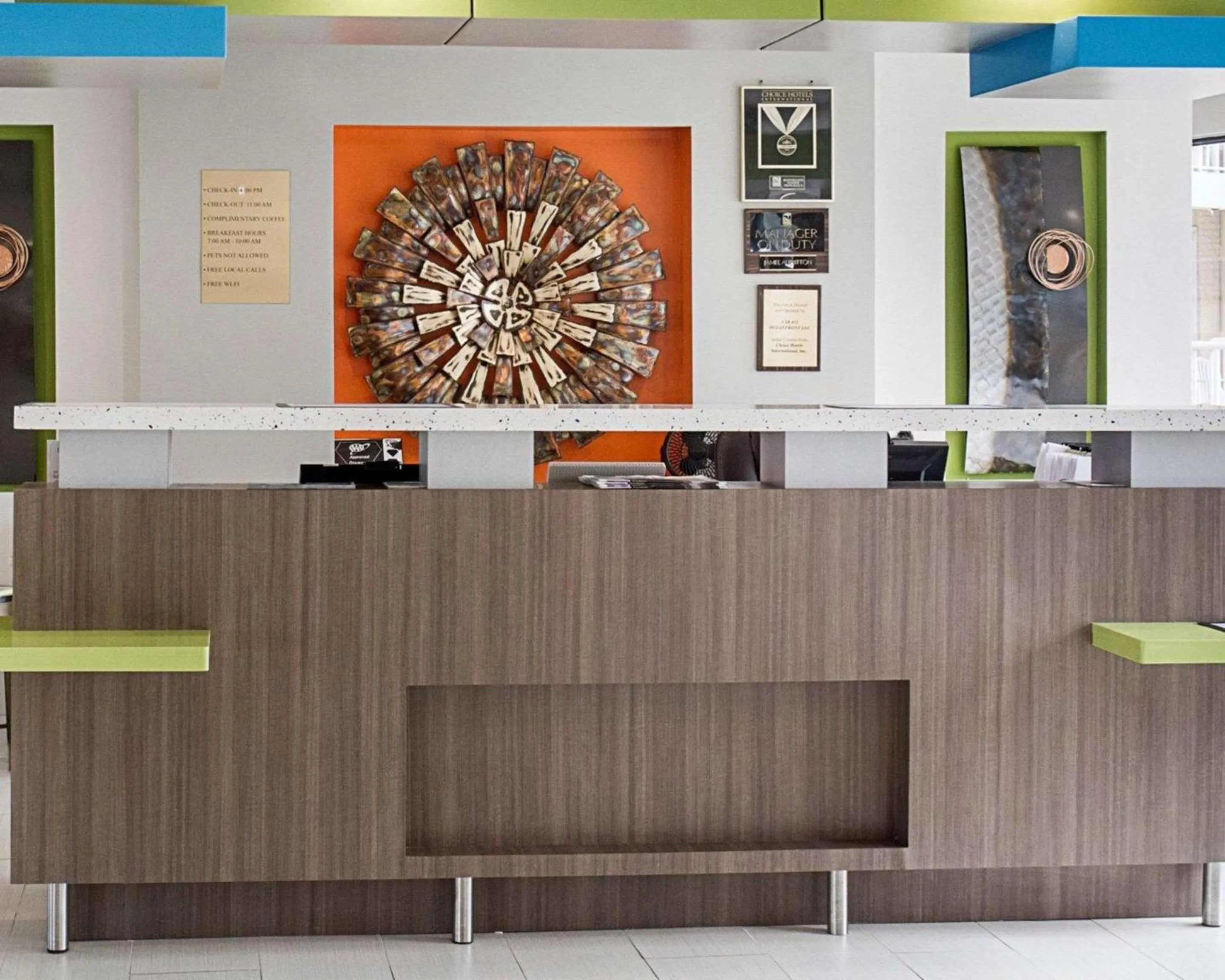 Lobby or reception in Quality Inn & Suites Oceanfront