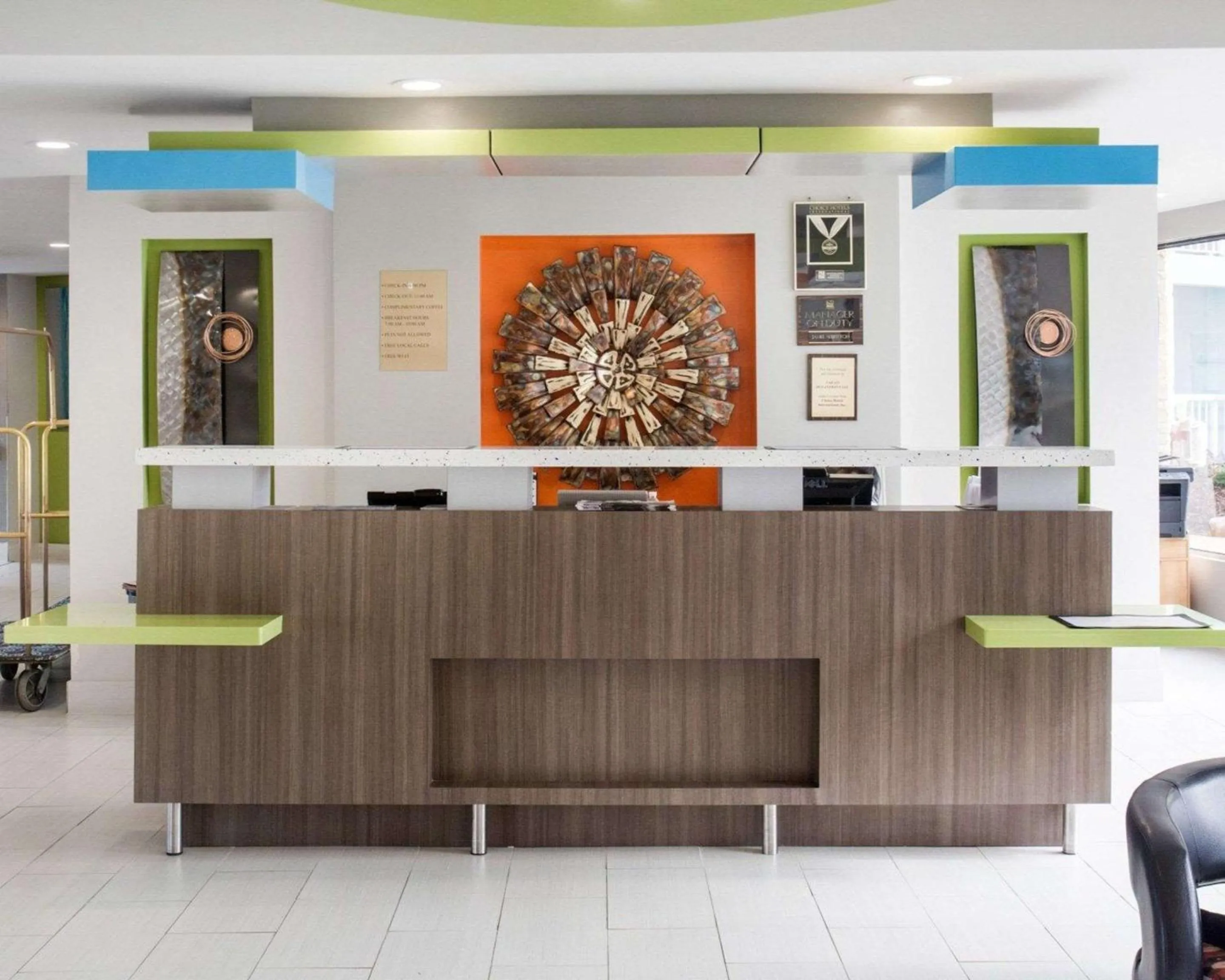 Lobby or reception in Quality Inn & Suites Oceanfront