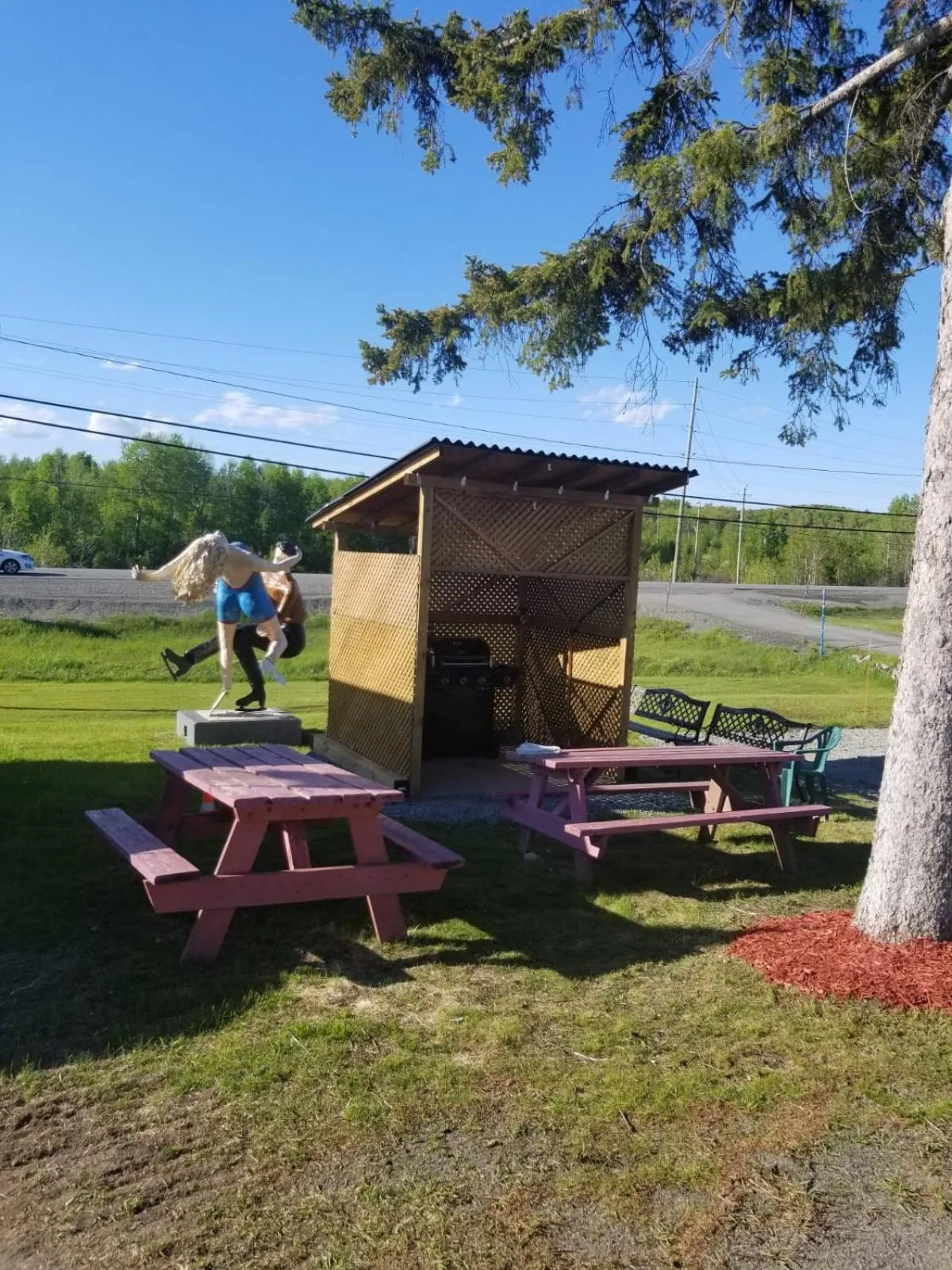 Patio in Norvic Motel