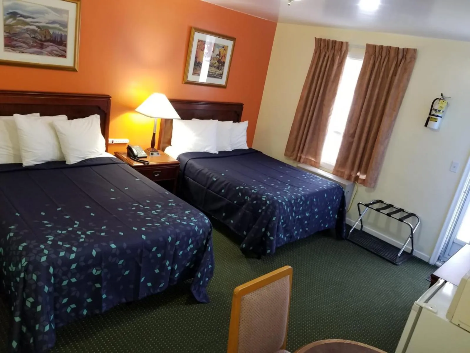 Bedroom, Bed in Norvic Motel