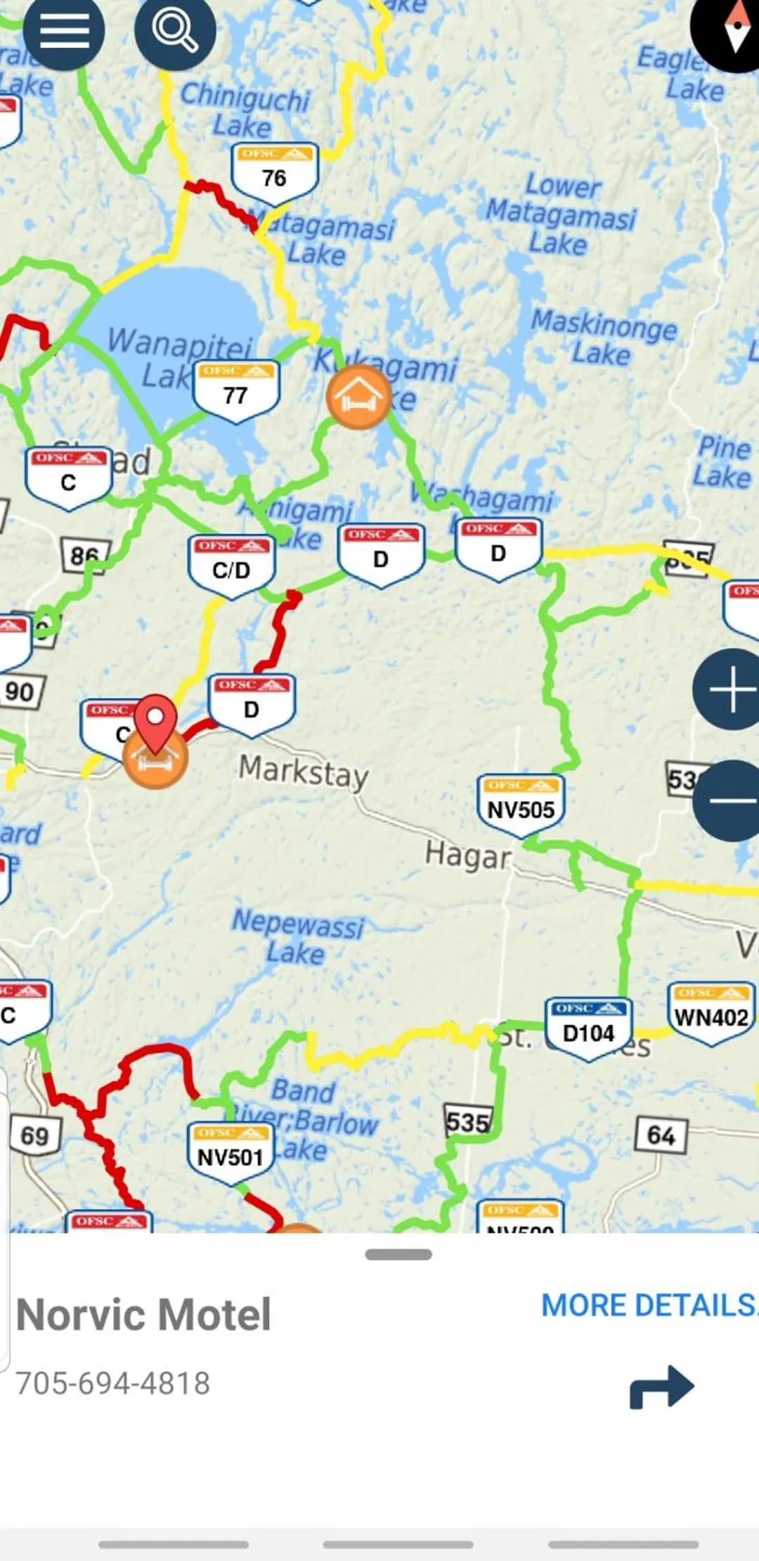 Winter in Norvic Motel