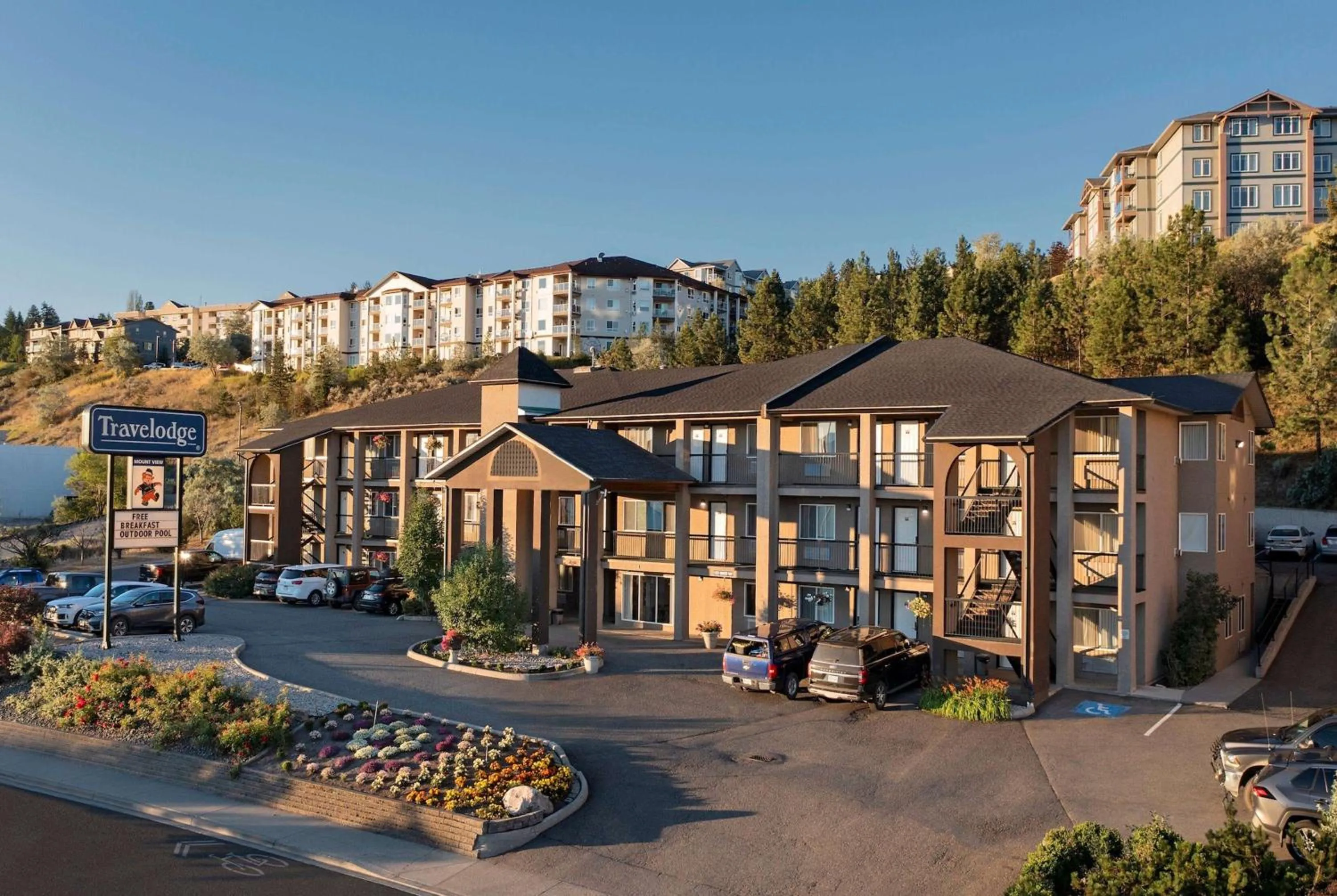 Property building in Travelodge by Wyndham Kamloops Mountview