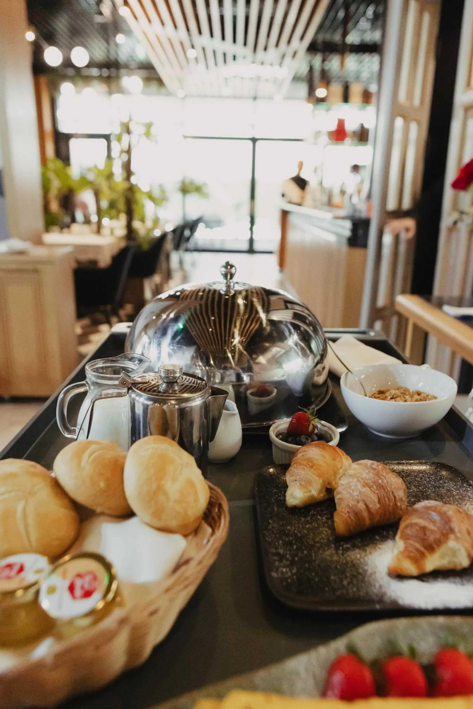 Breakfast in Hotel Platinia