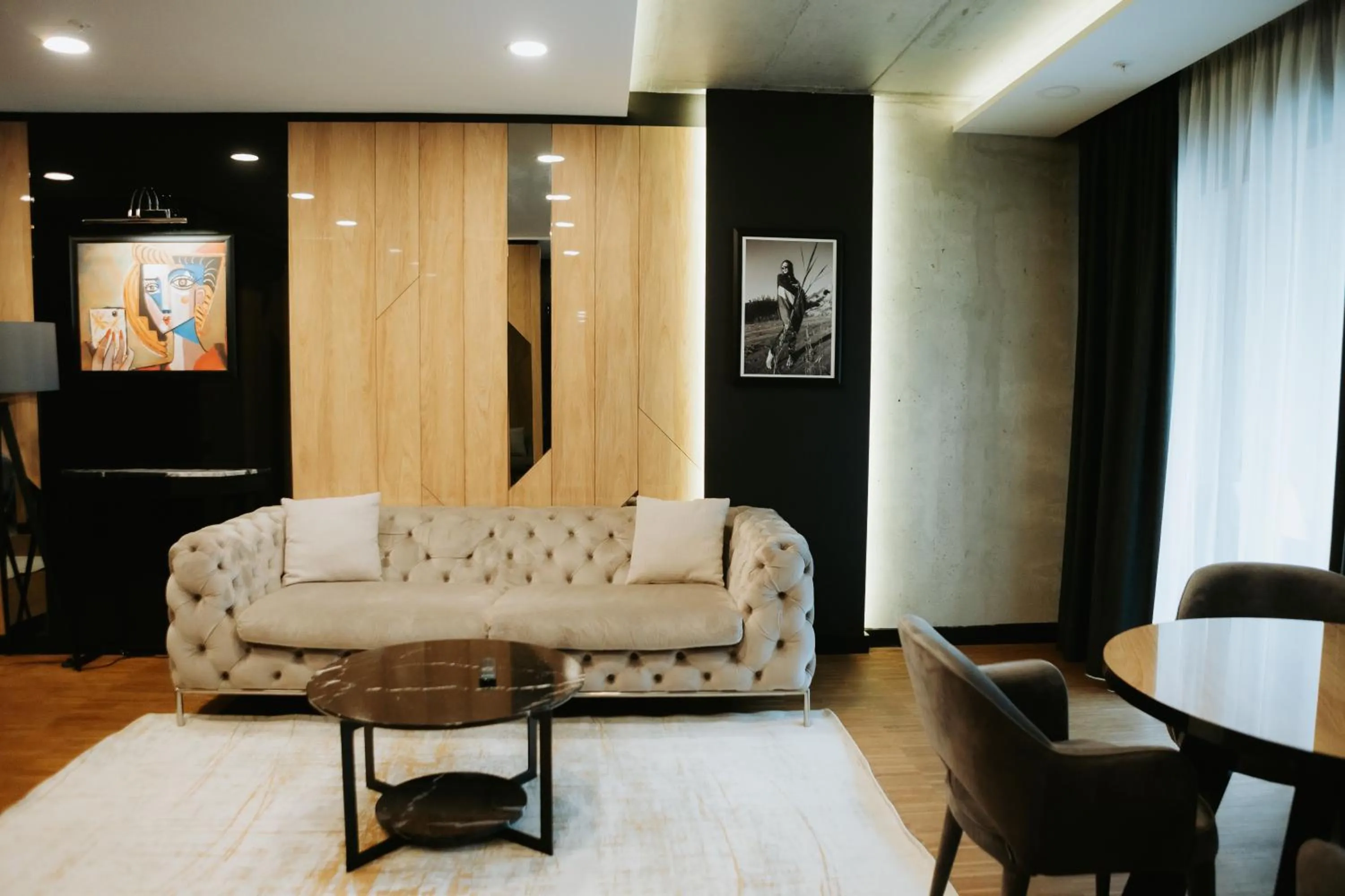 Living room in Hotel Platinia