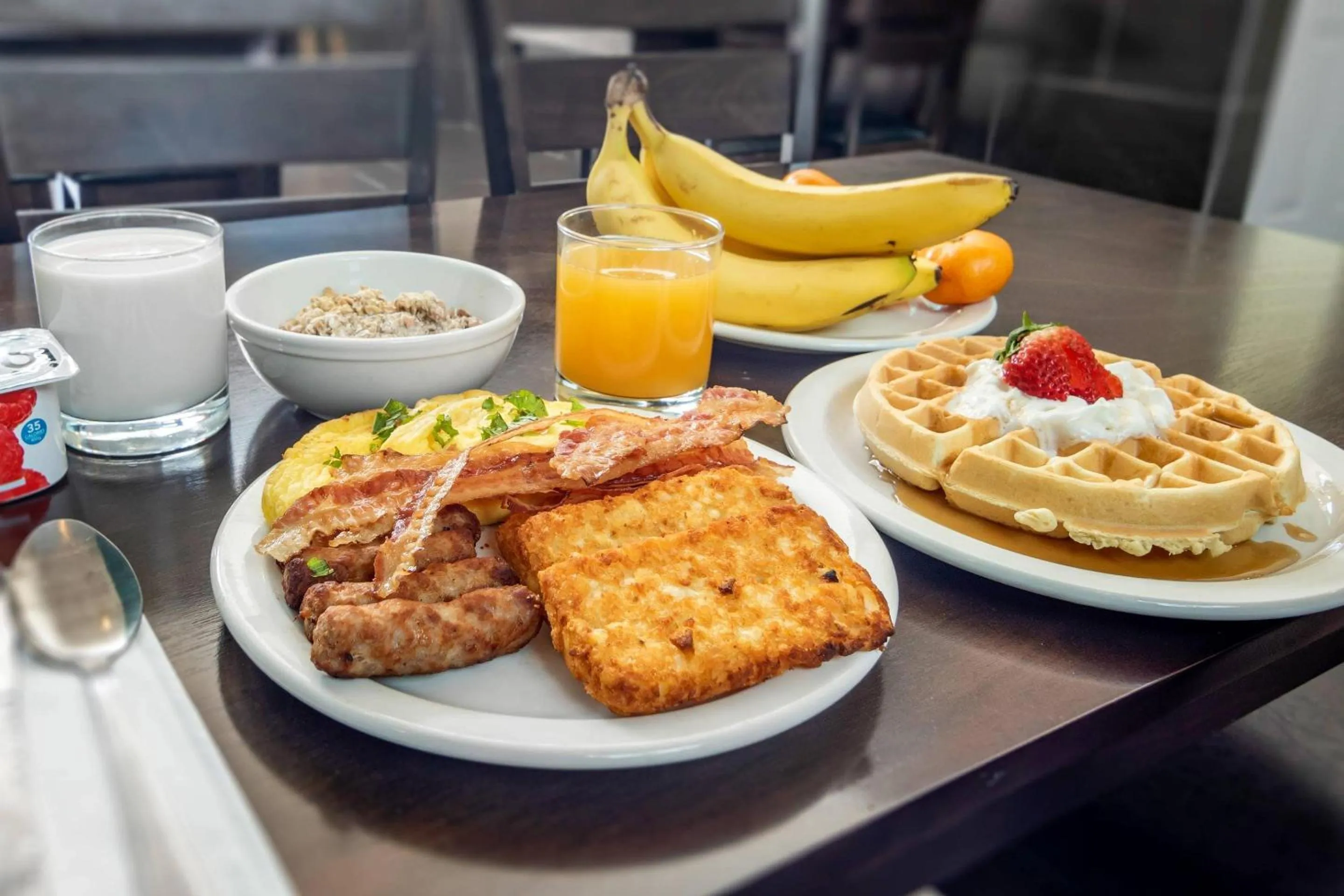 Breakfast in Quality Inn