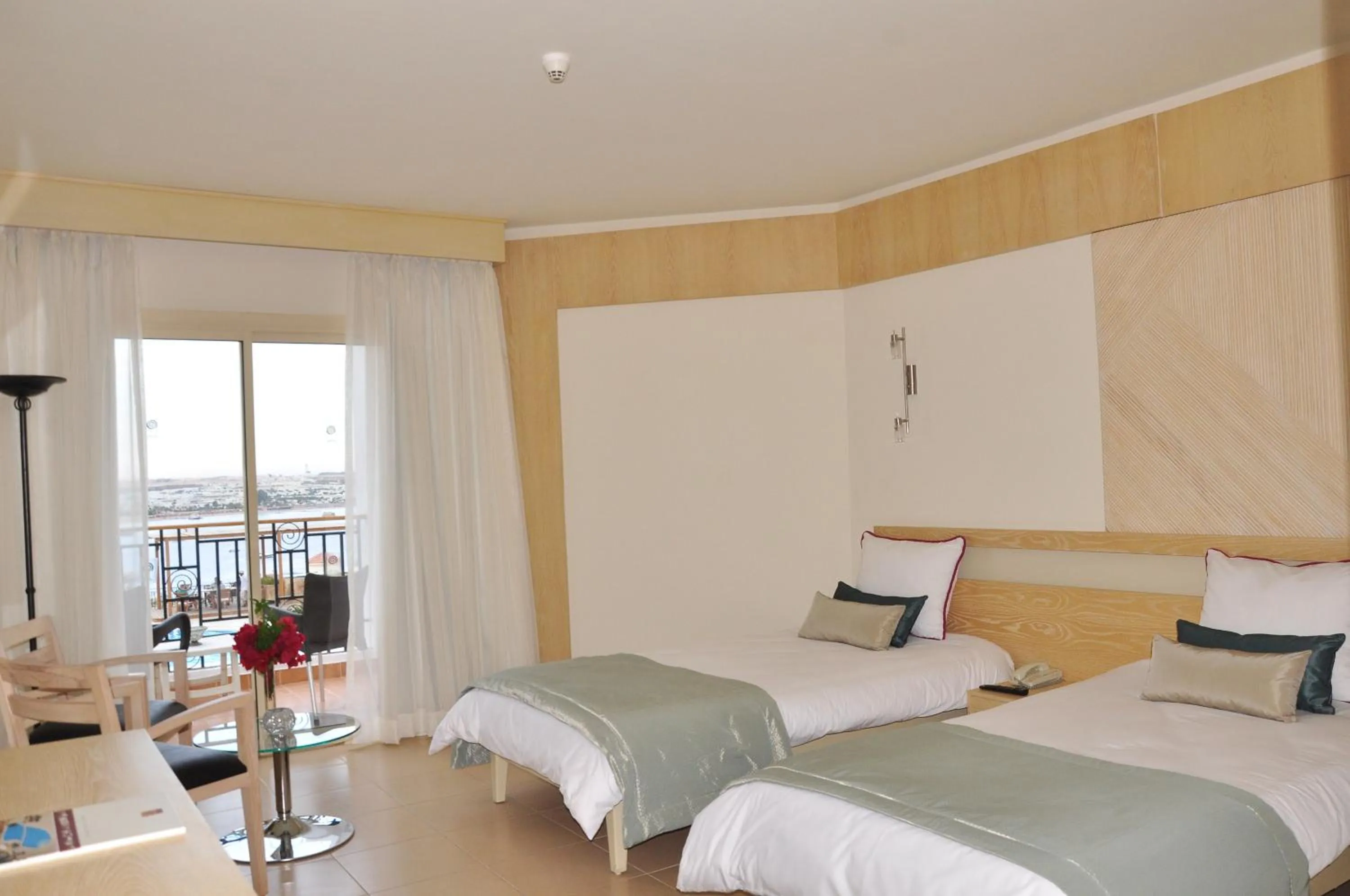 Bird's eye view, Bed in Eden Rock Hotel Namaa Bay