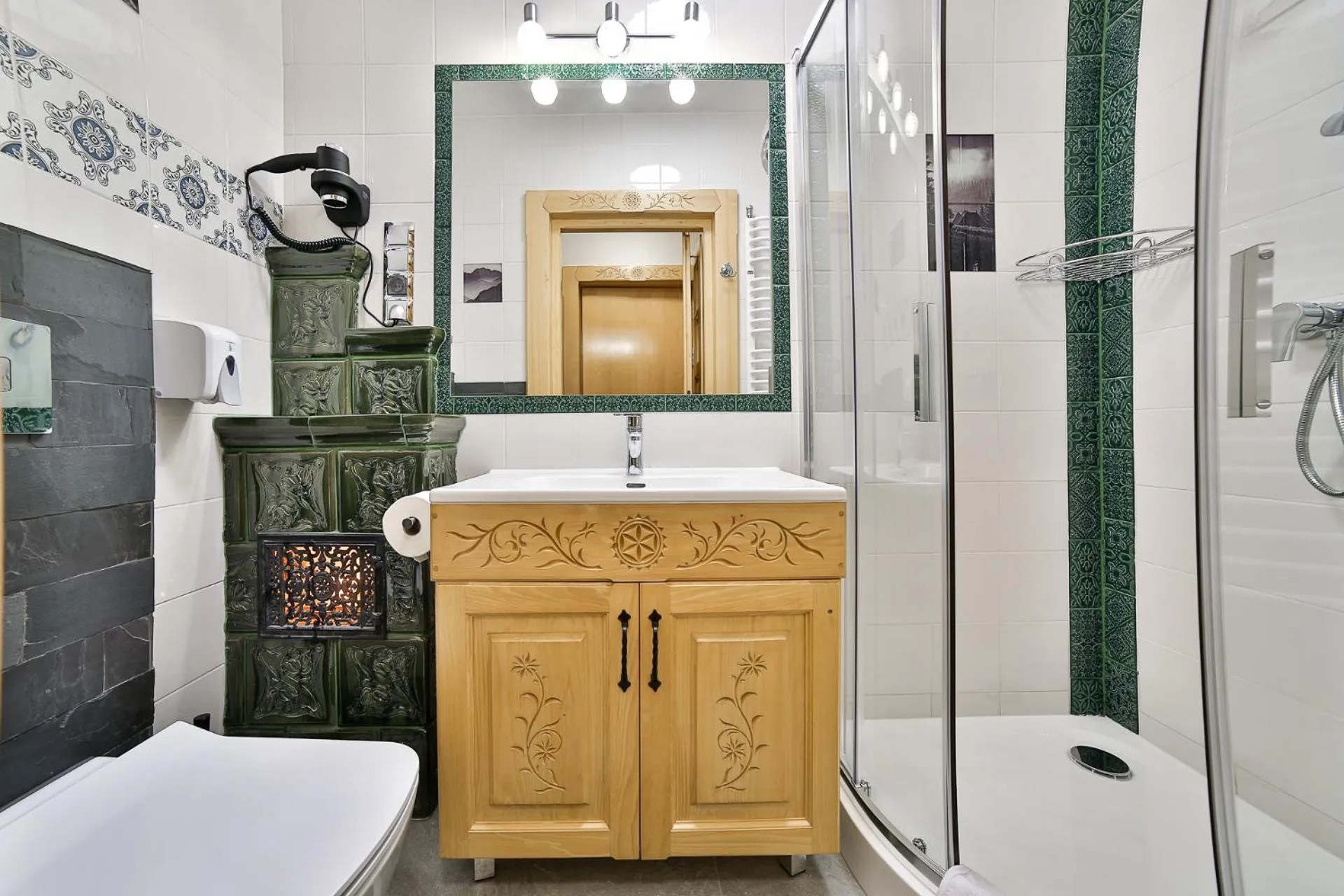 Bathroom in Górskie Wspomnienie