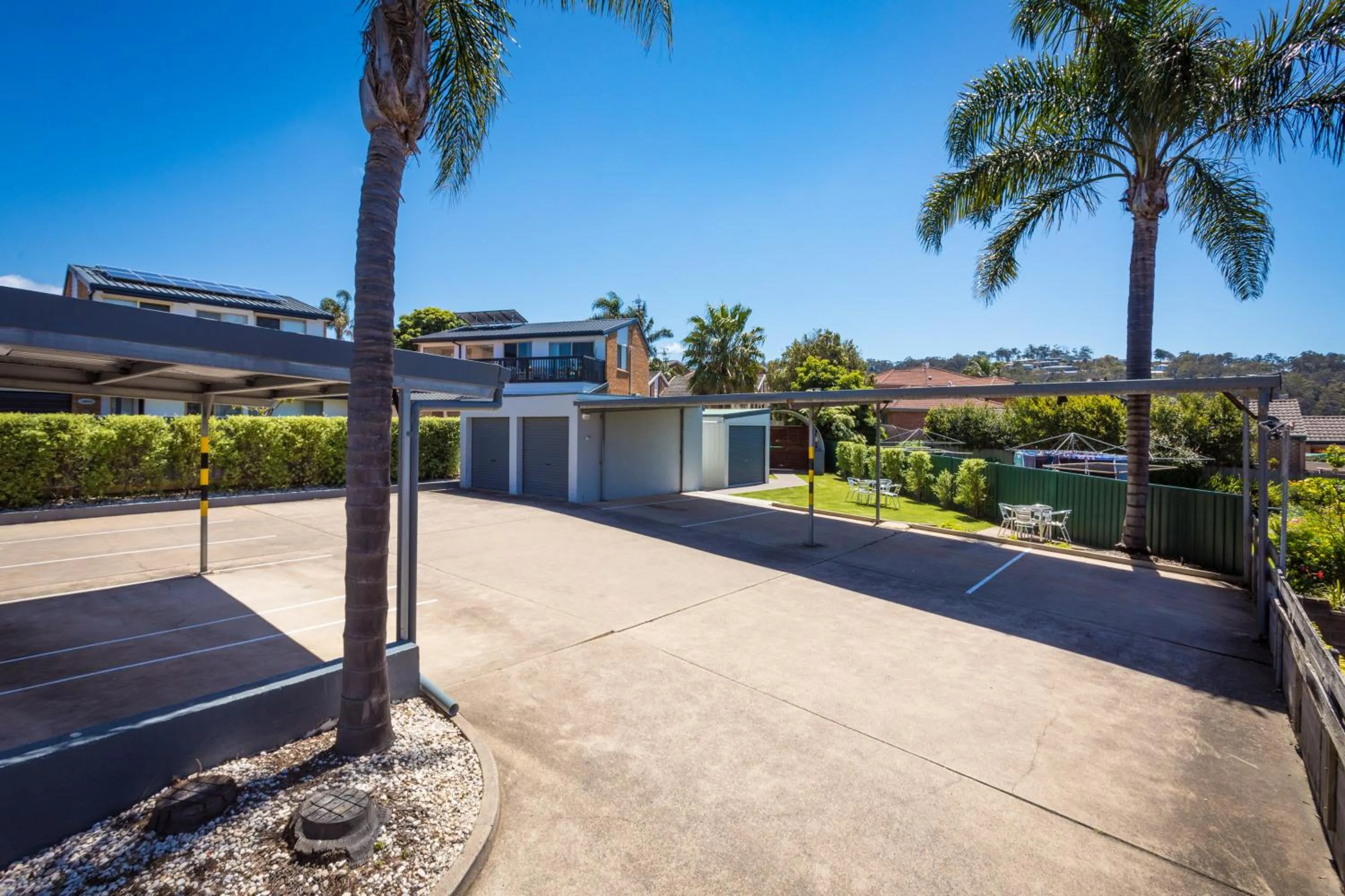 Parking in The Palms Apartments