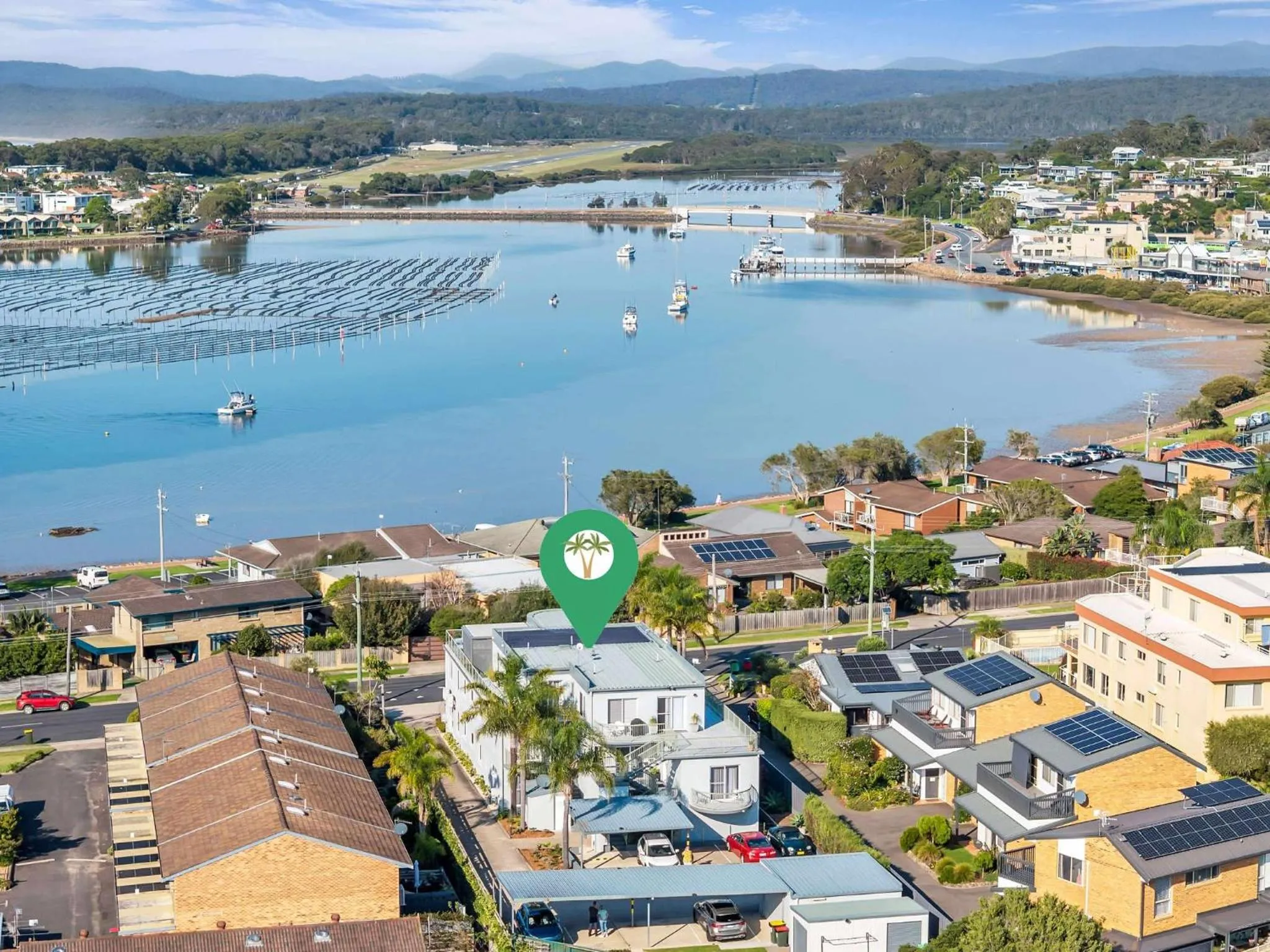 Property building in The Palms Apartments